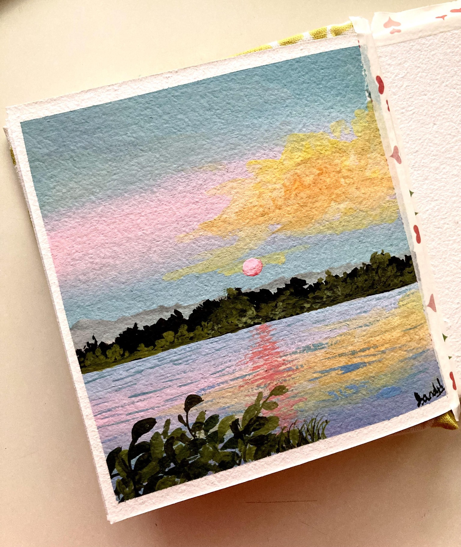 Gouache with Uma - image 7 - student project