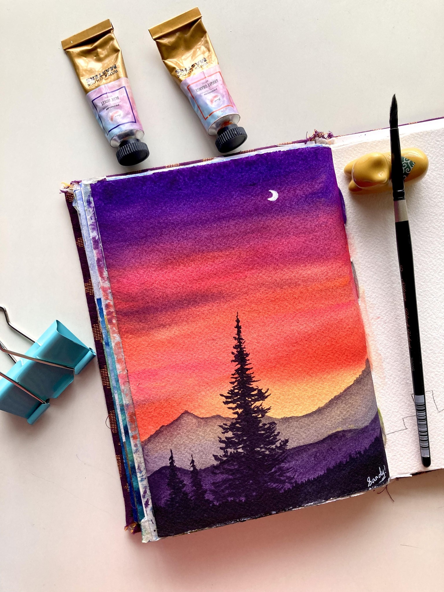 21 days of watercolours - image 3 - student project
