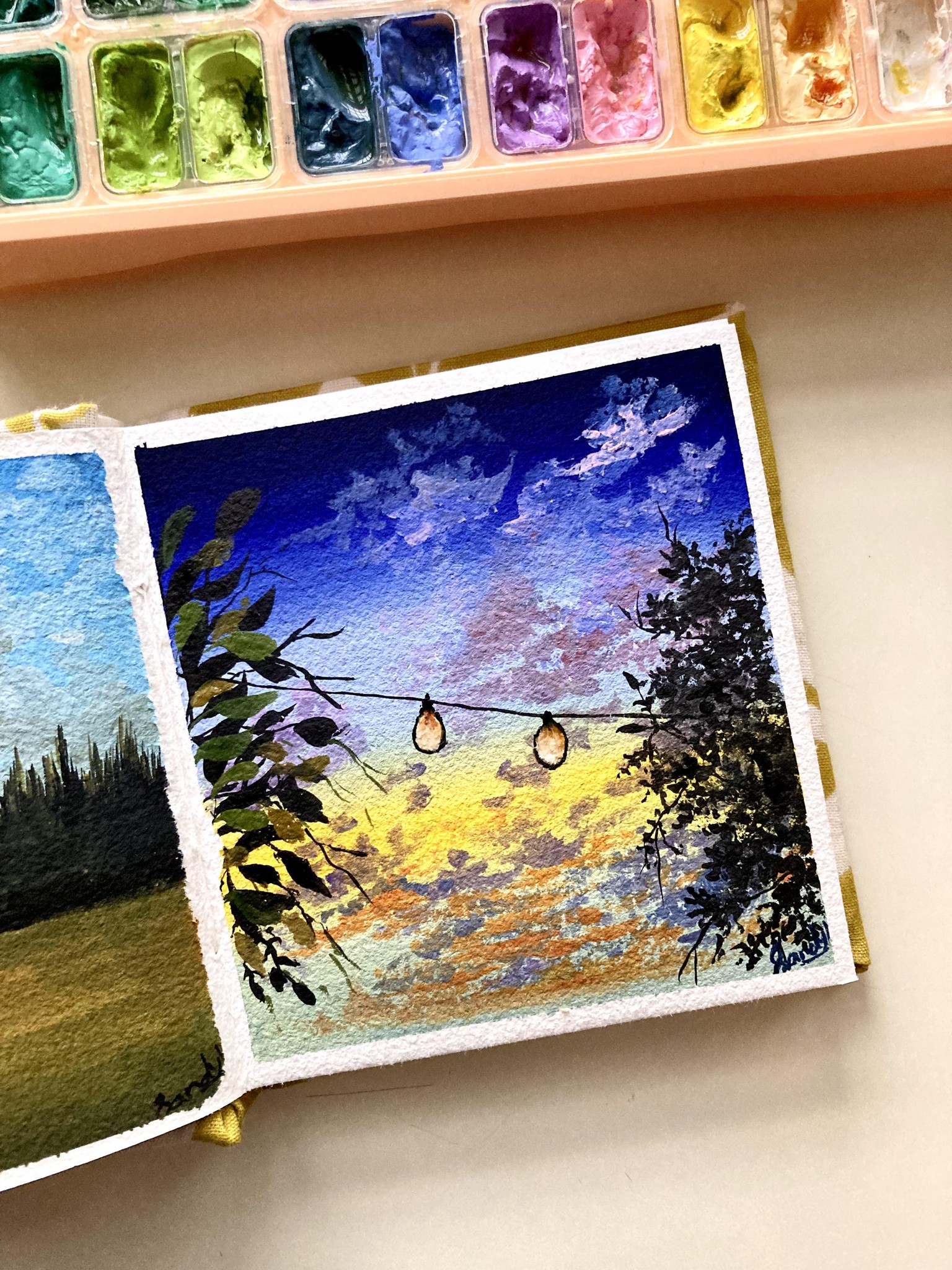 Gouache with Uma - image 8 - student project