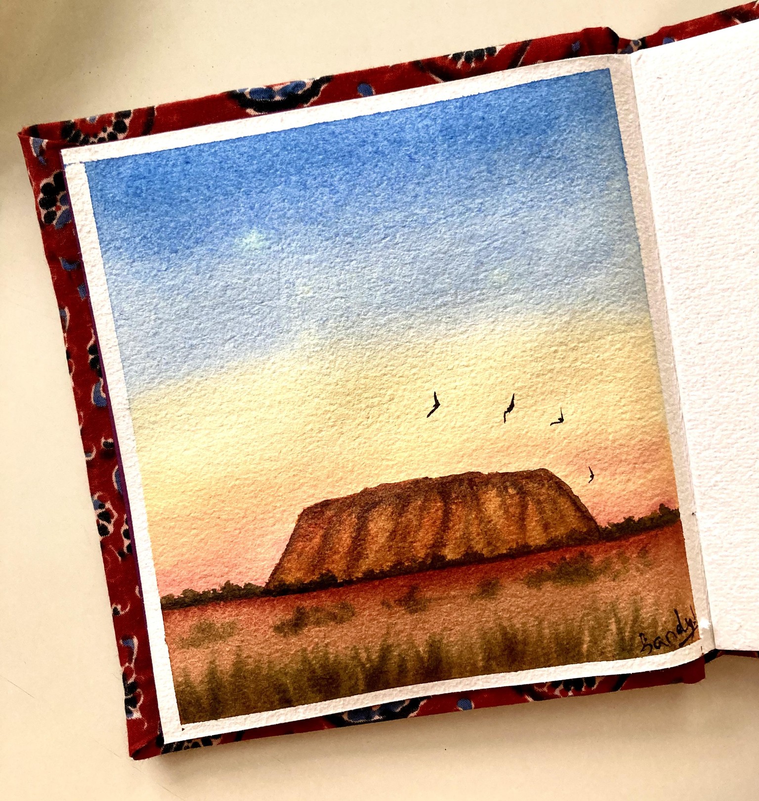 Watercolour skies - image 16 - student project