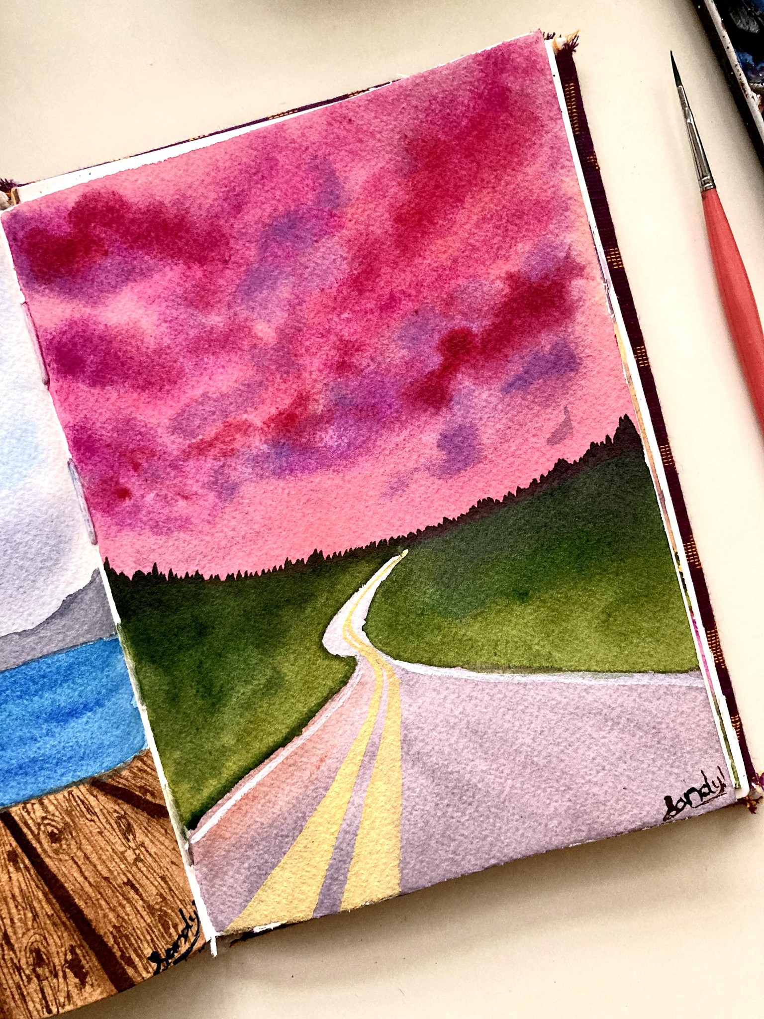 21 days of watercolours - image 13 - student project
