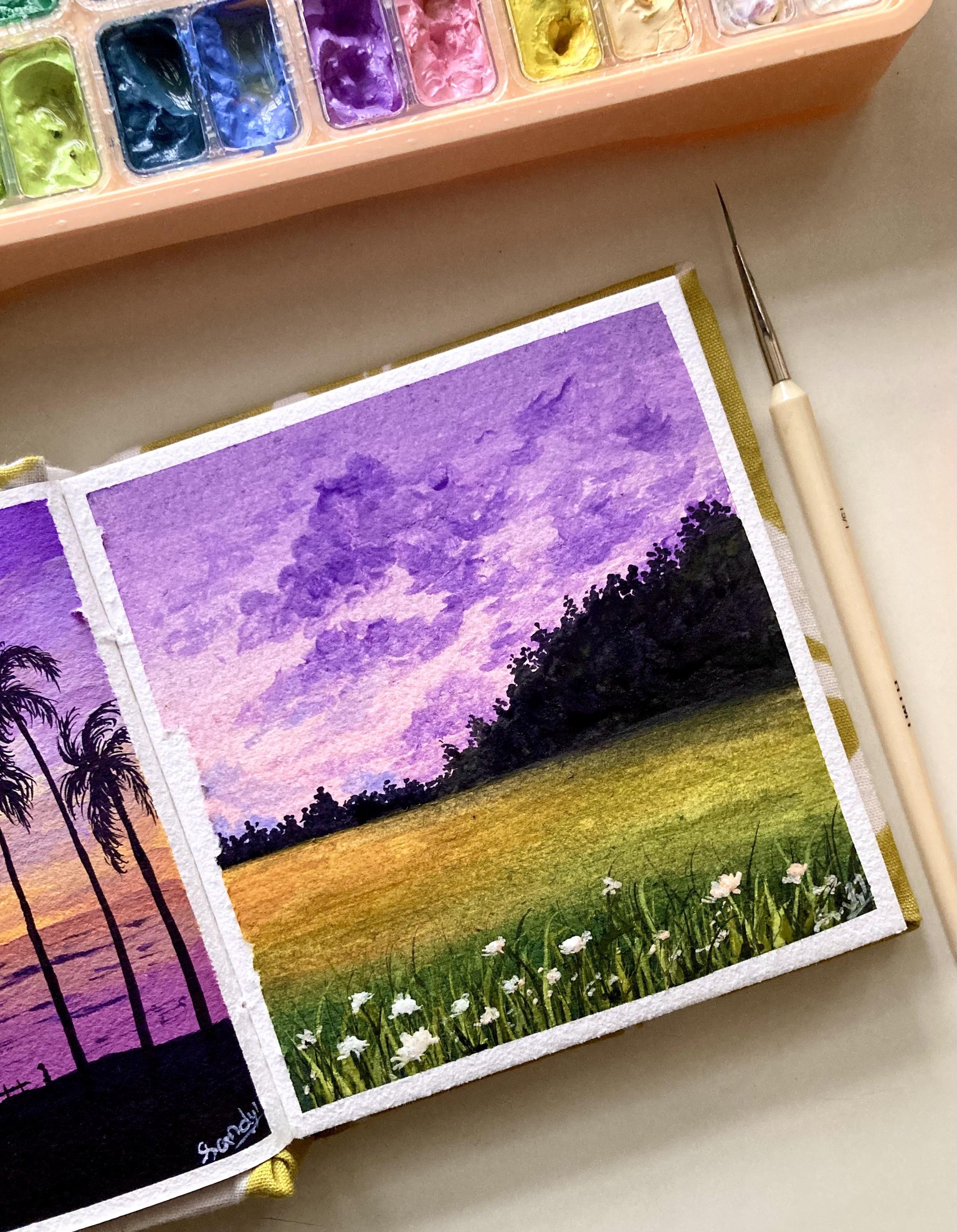 Gouache with Uma - image 10 - student project