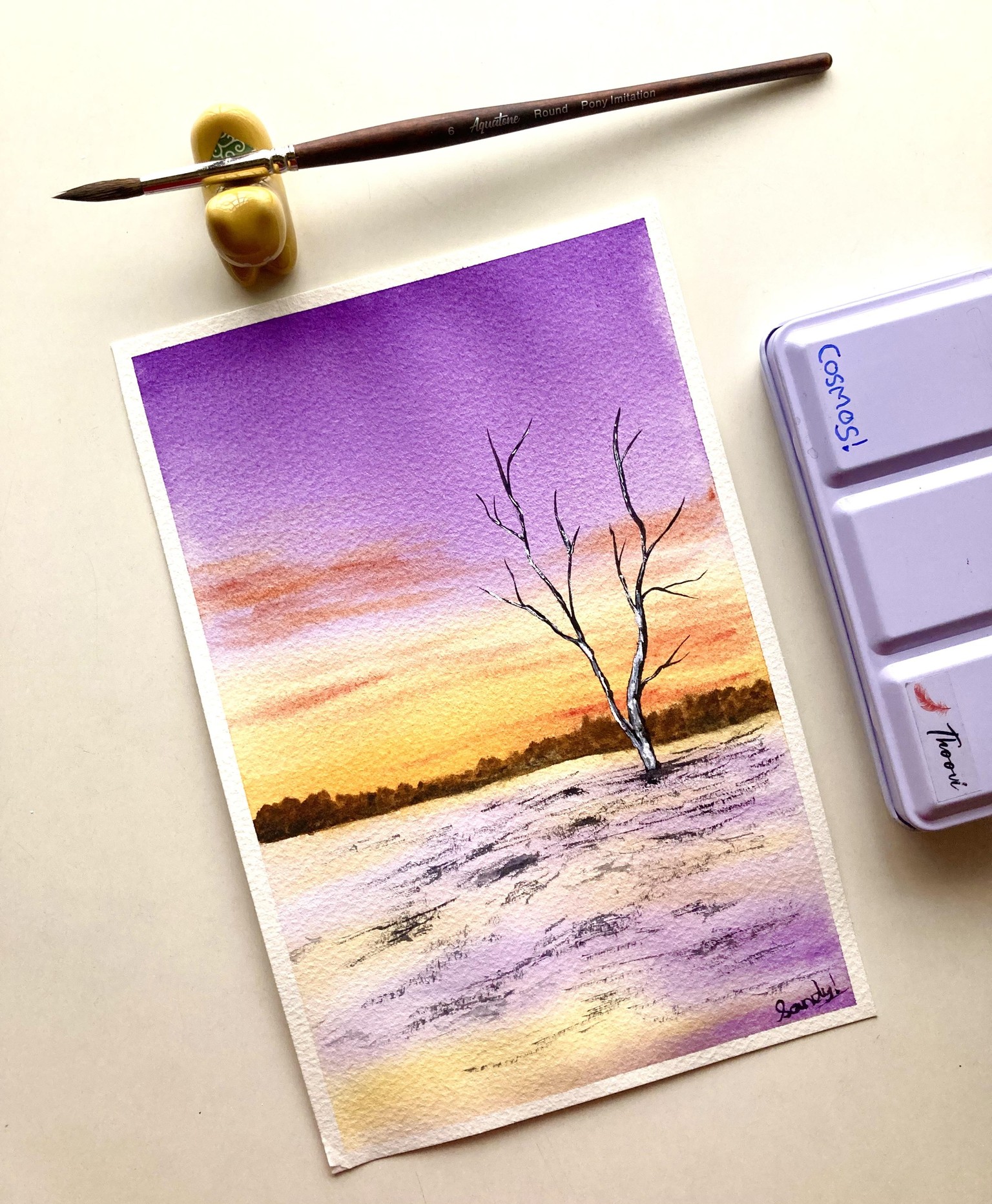 30 days watercolour challenge - image 5 - student project
