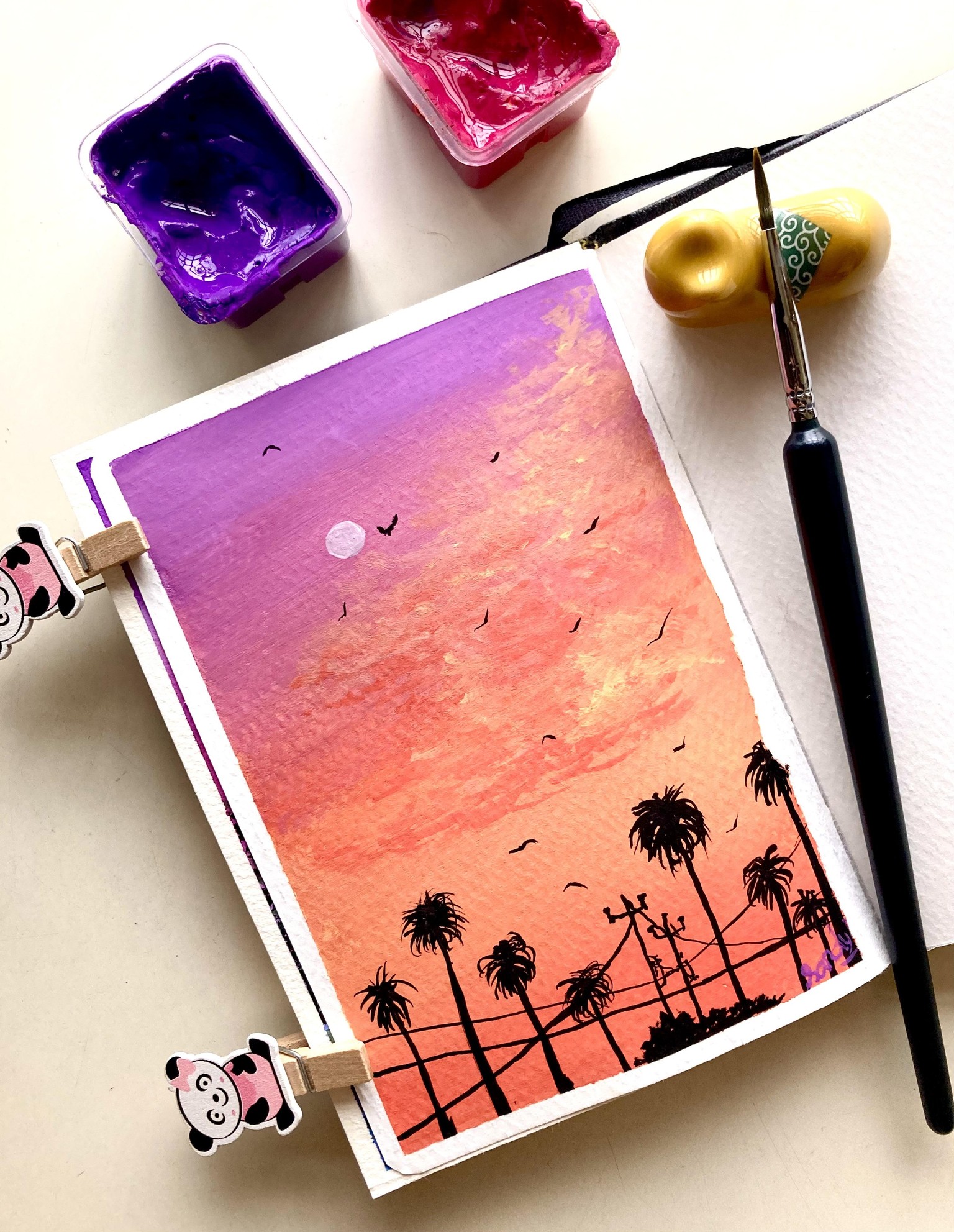 30 days gouache challenge - image 4 - student project