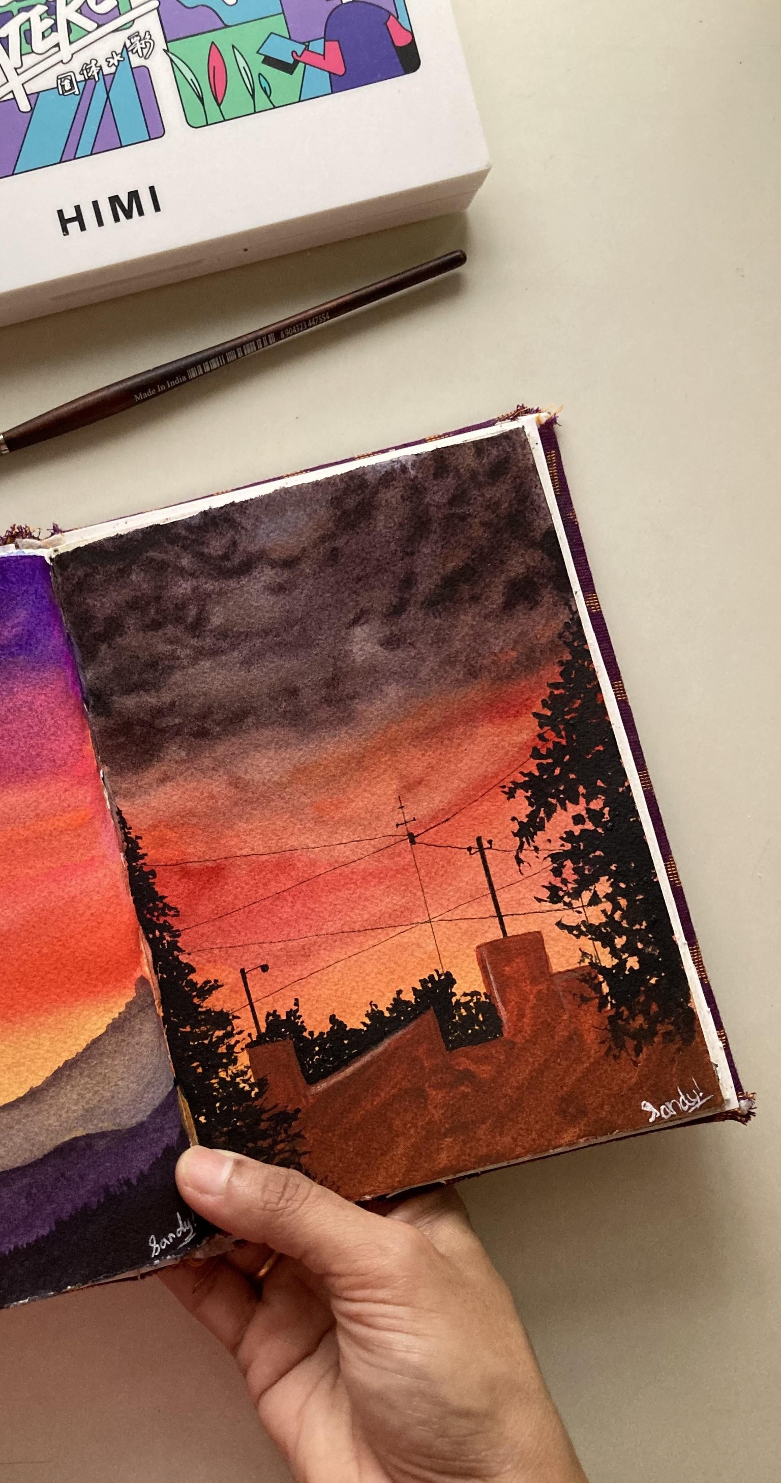 21 days of watercolours - image 4 - student project