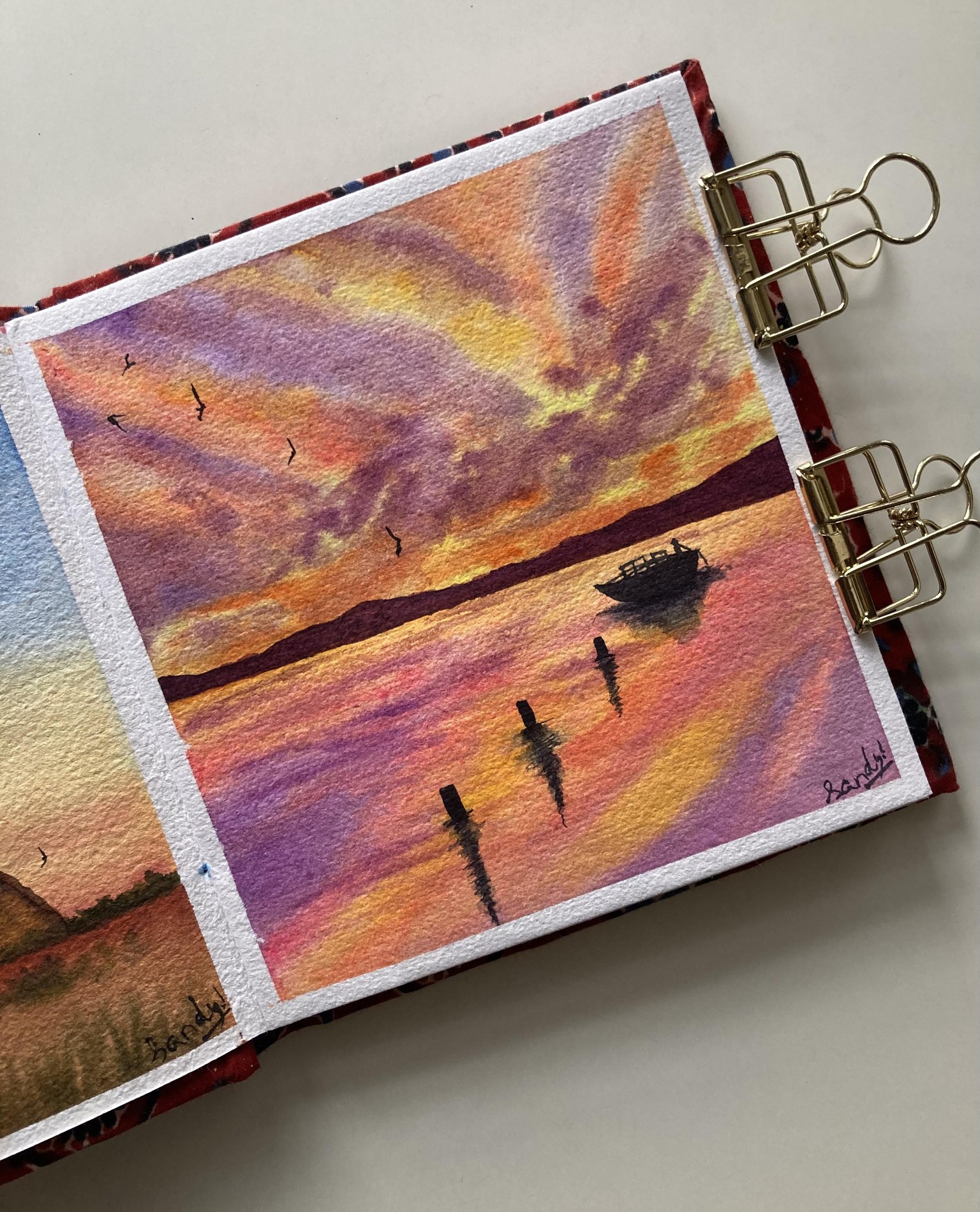 Watercolour skies - image 14 - student project