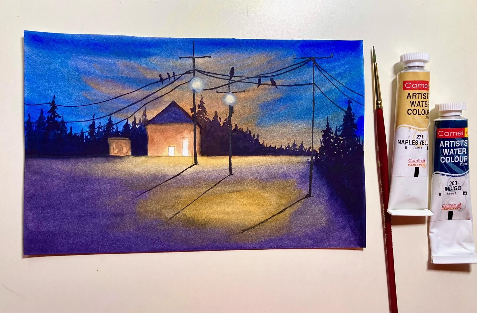 Charming Night Scene! - image 1 - student project