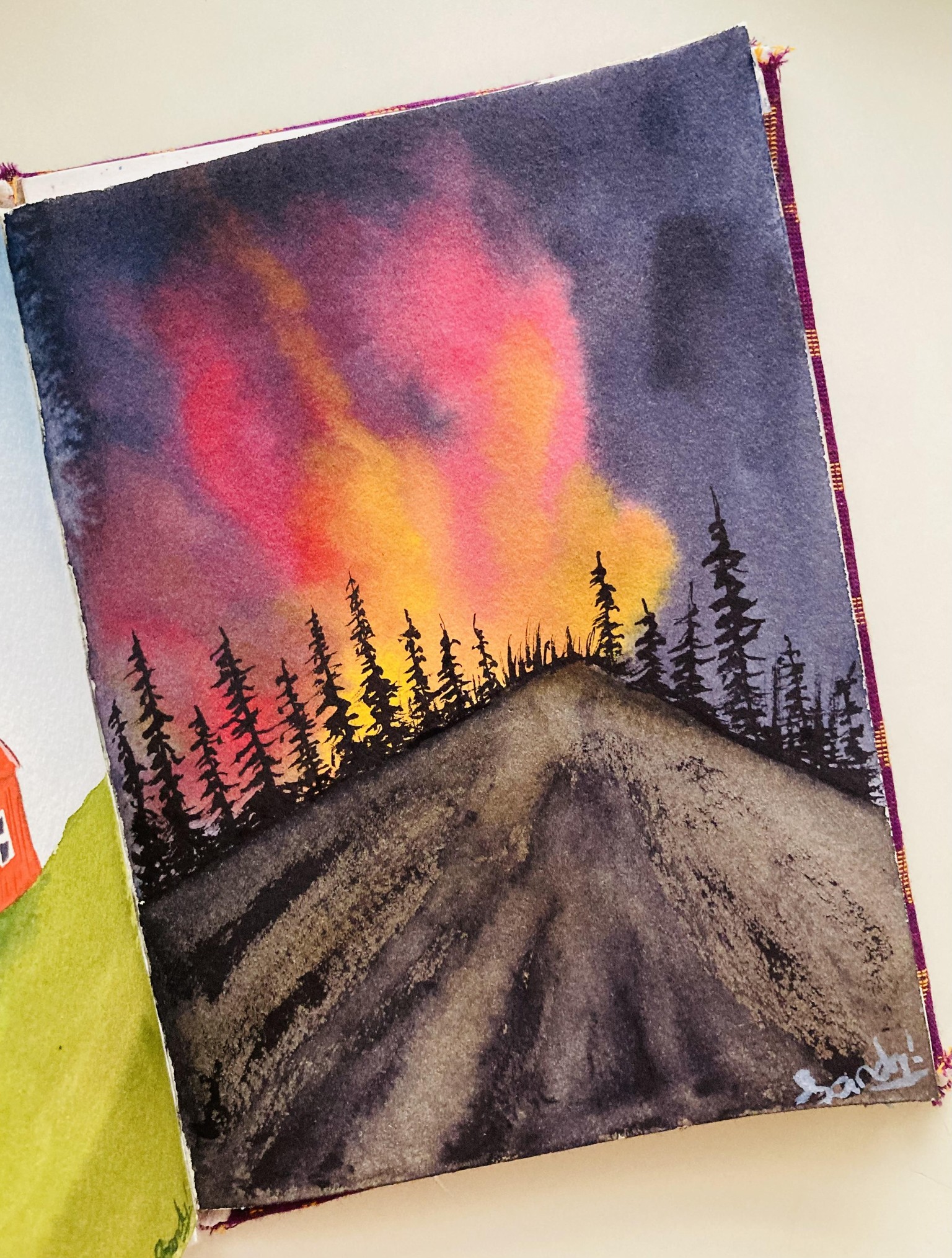 21 days of watercolours - image 15 - student project