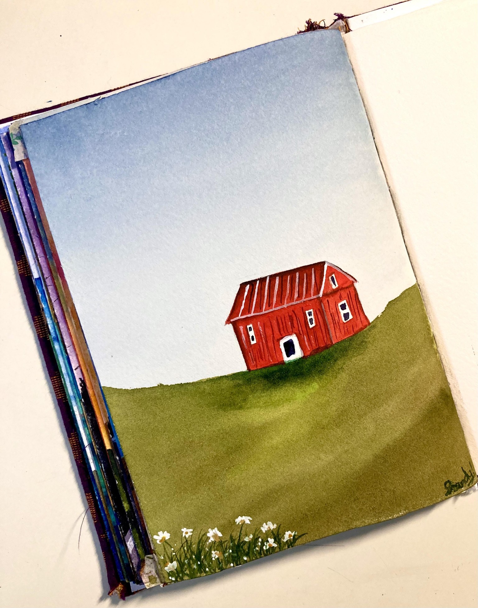 21 days of watercolours - image 12 - student project