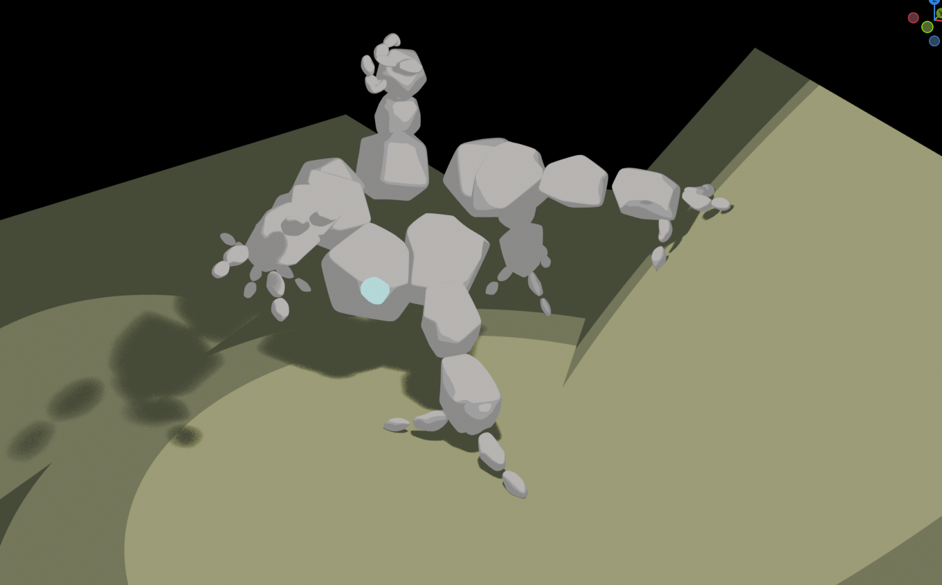 Rock creature - image 1 - student project