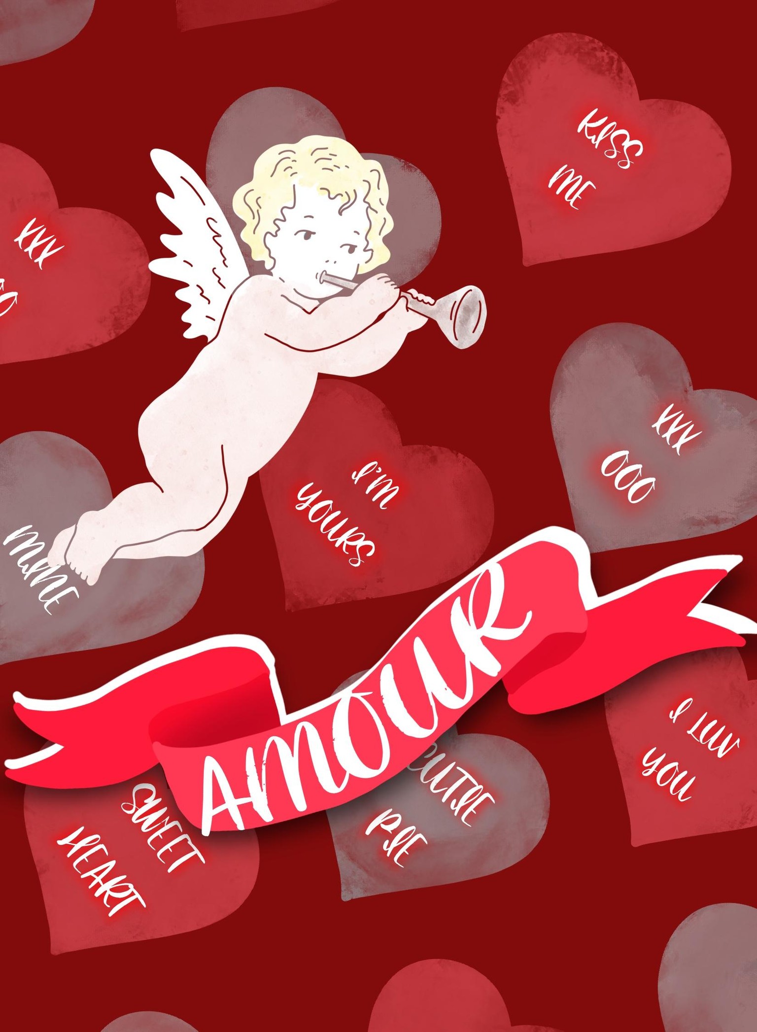 Valentines cards - image 2 - student project
