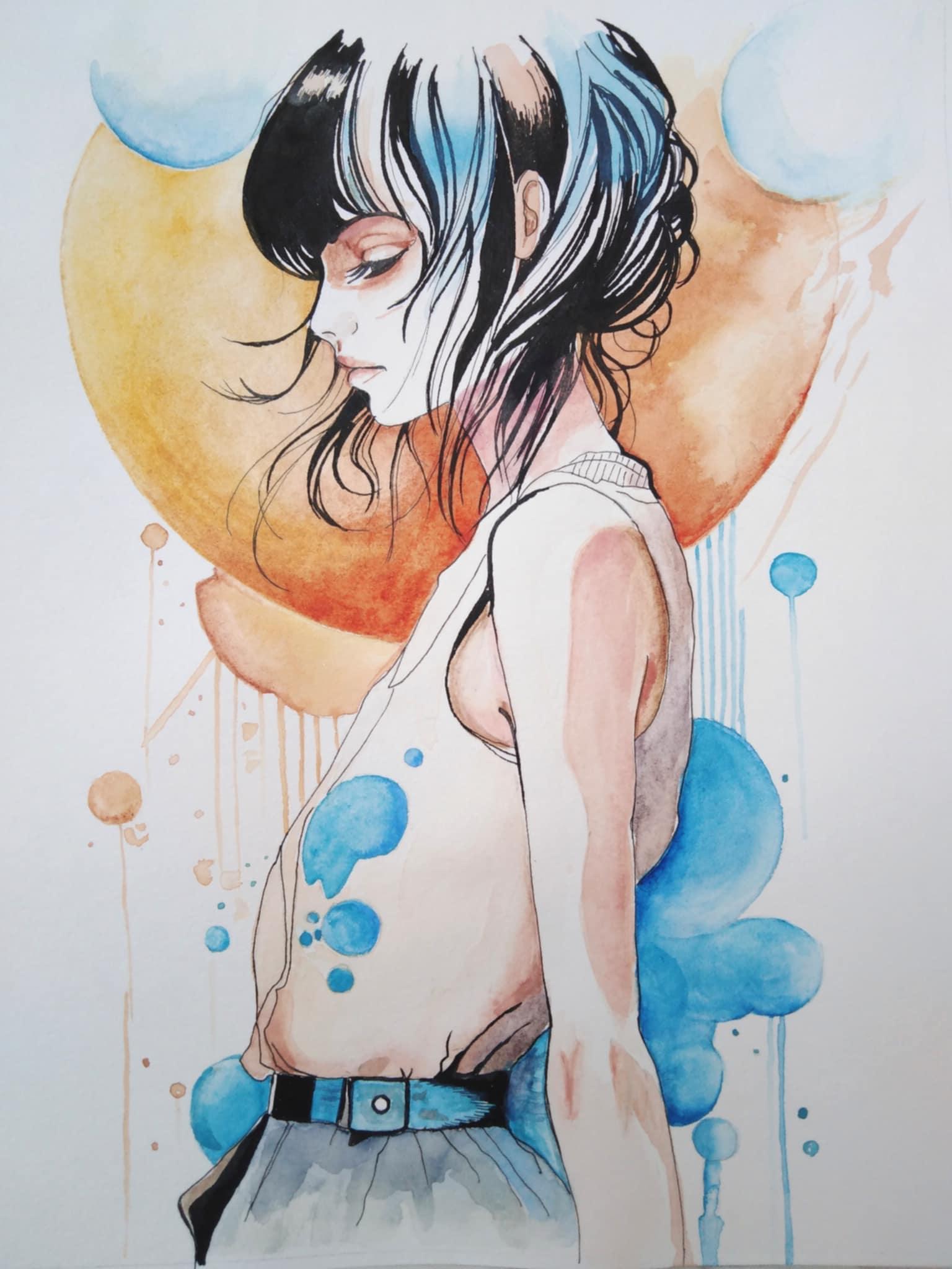 Tvorba expresivního umění inspirovaného anime - image 1 - student project