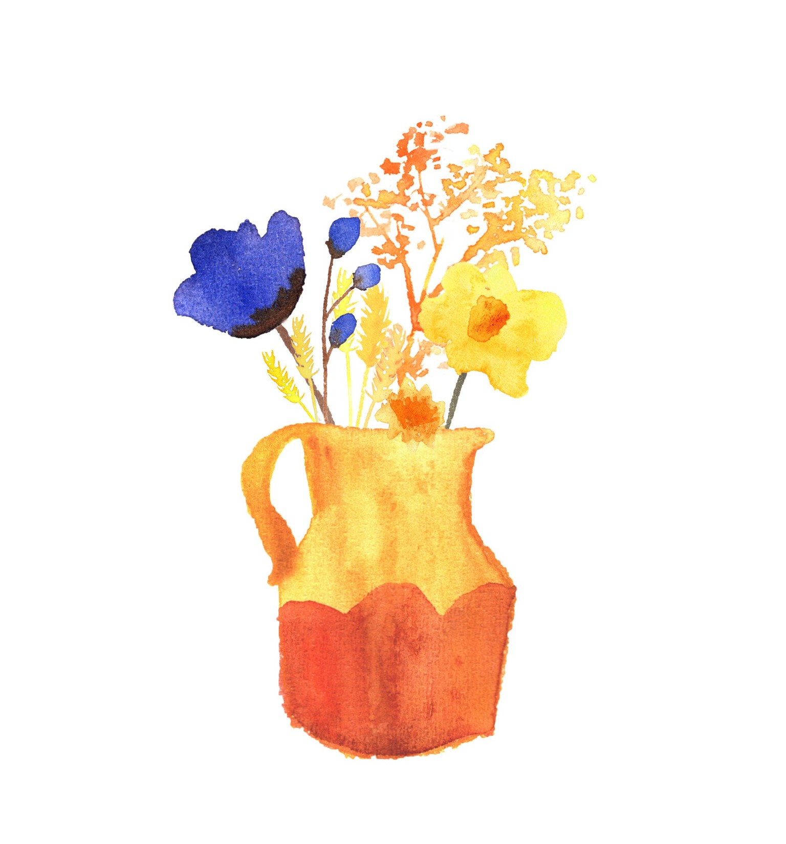 Watercolor Bouquet - image 2 - student project