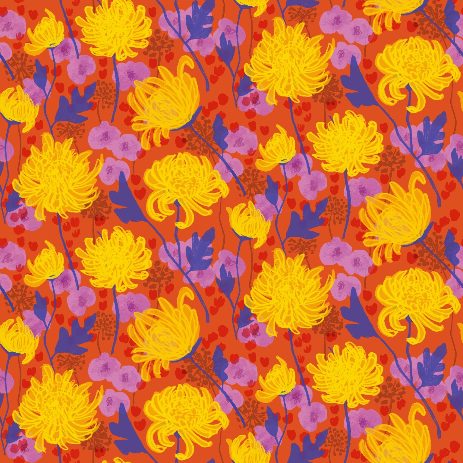 Lunar New Year Pattern - image 2 - student project