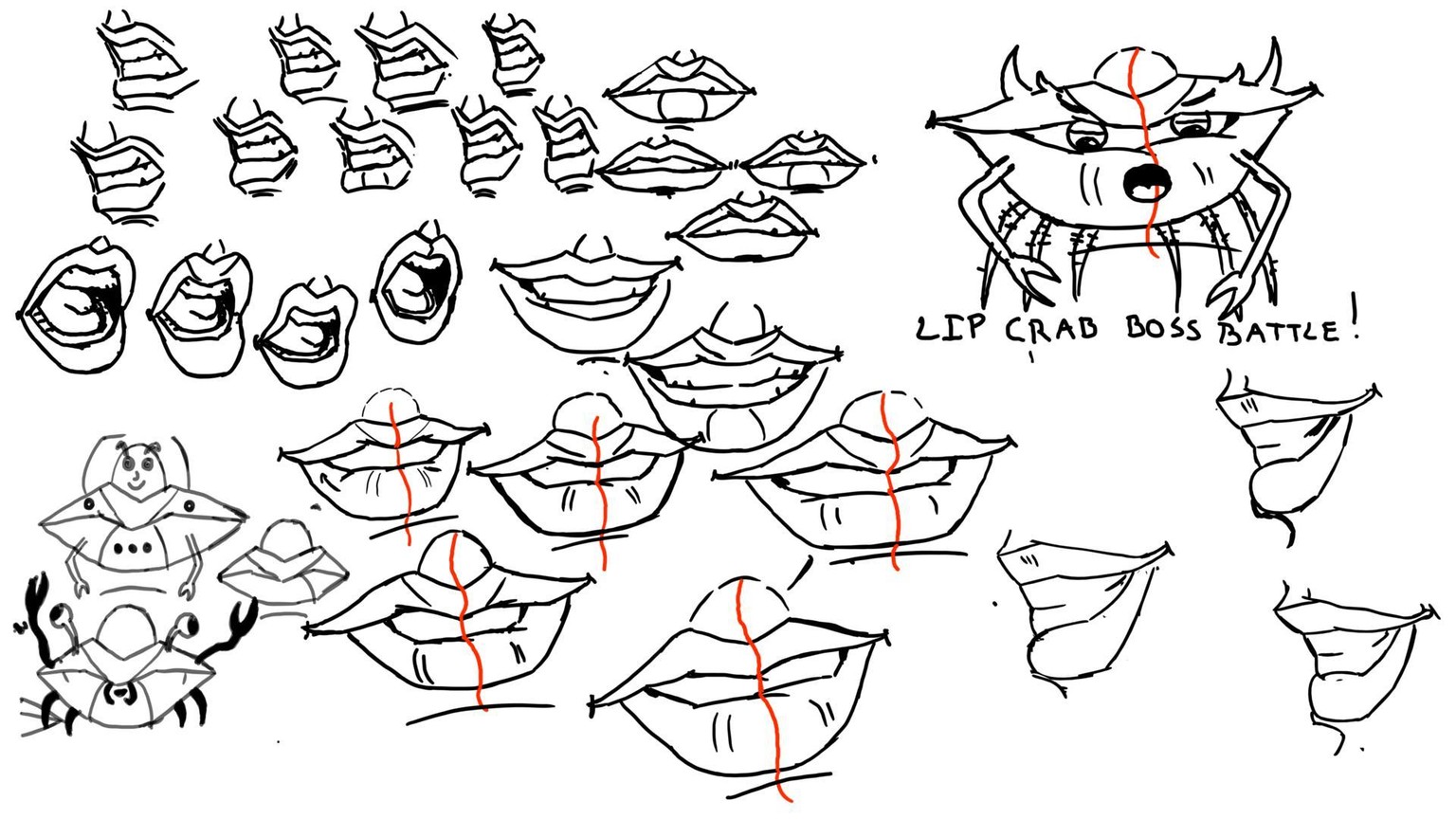 Mouths! Mouths! Mouths...and crabs! - image 1 - student project