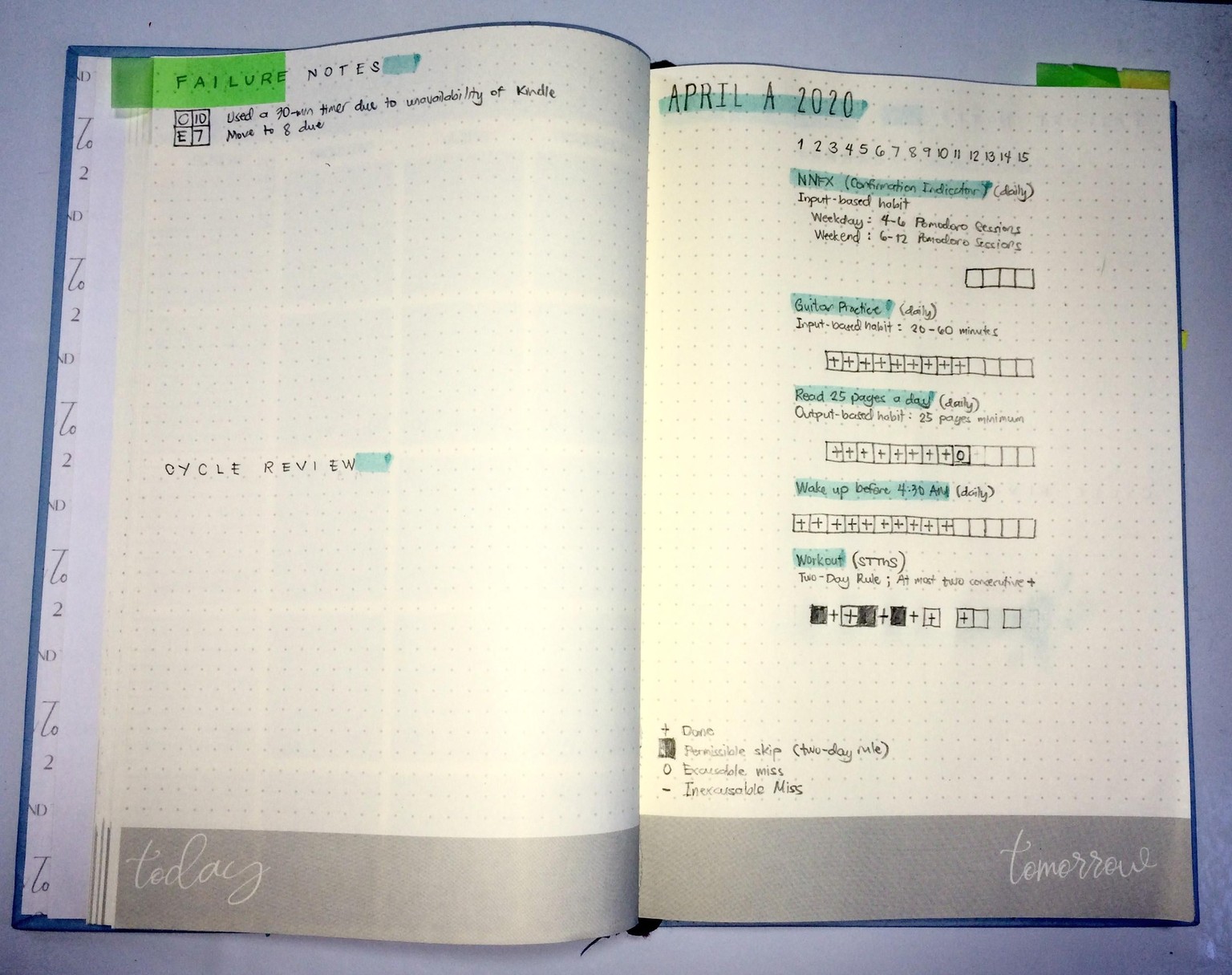 My Habit-Tracking System - image 5 - student project