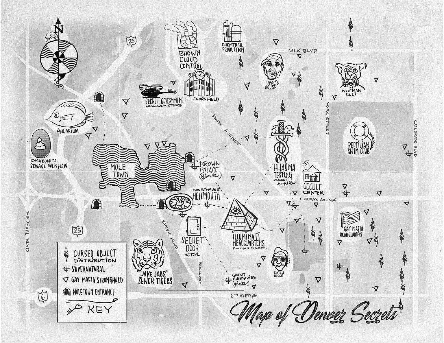 Map Of Denver Secrets - image 2 - student project
