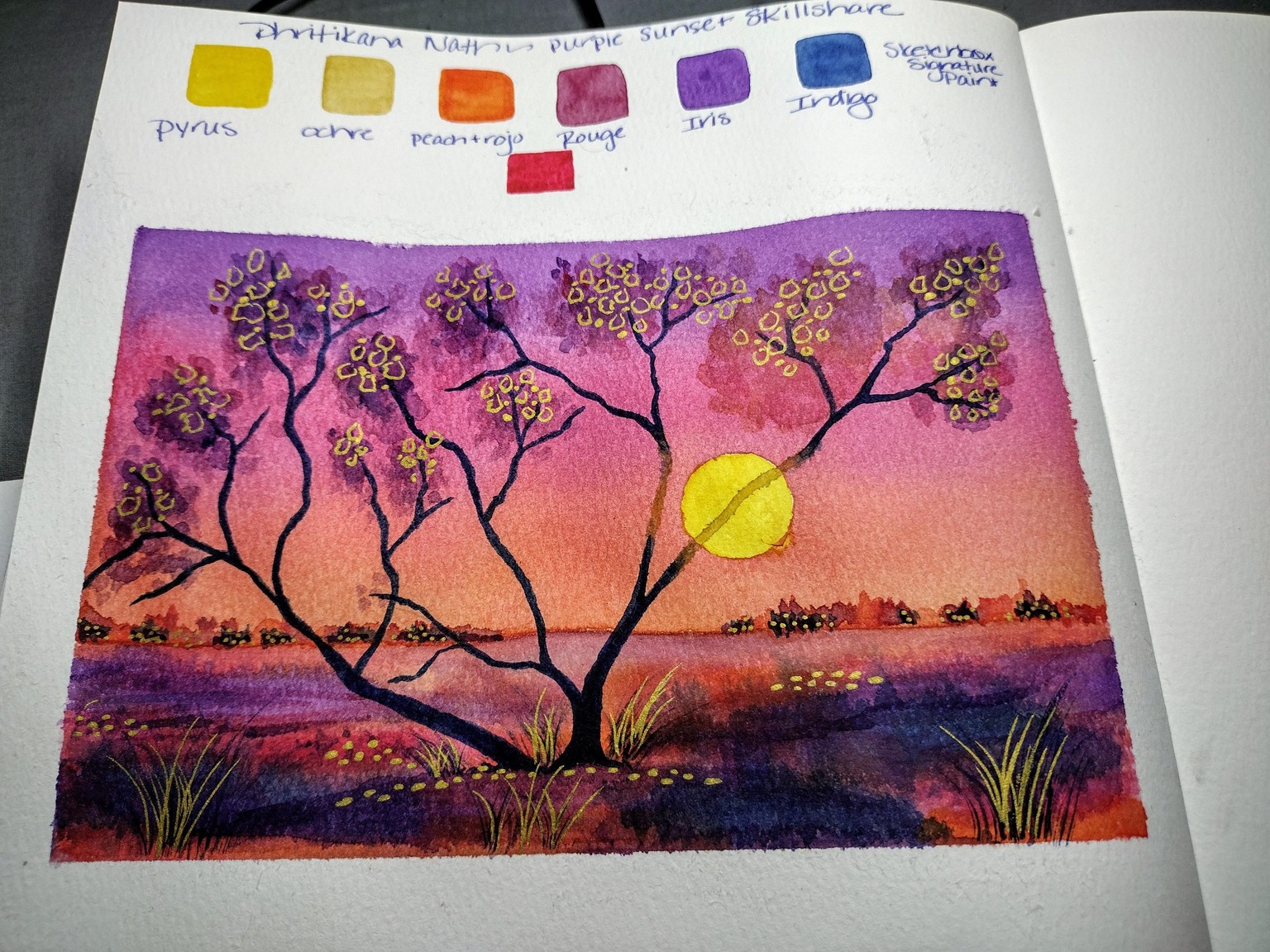 Purple Sunset - image 1 - student project