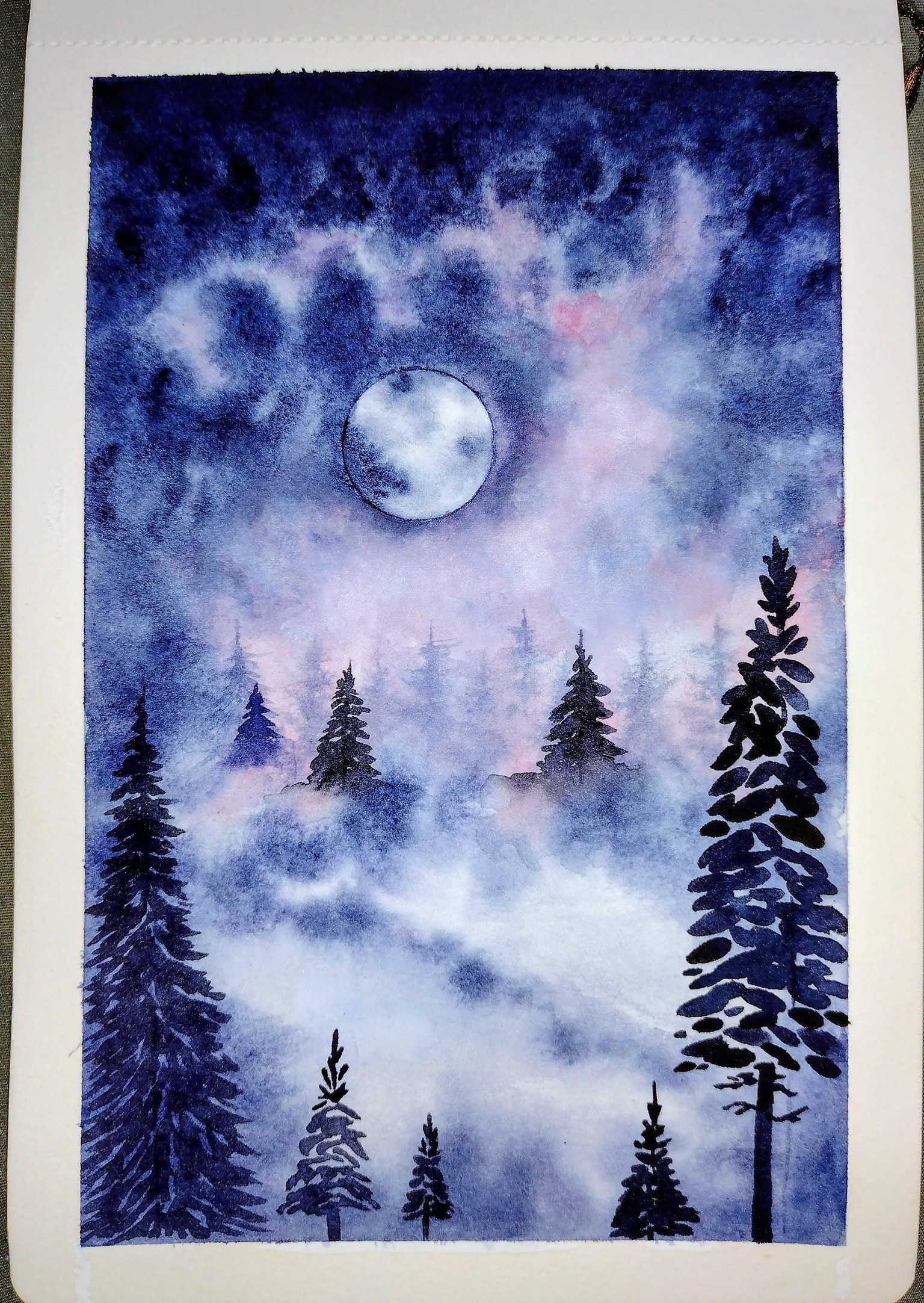 Moodyscape- I got too splatter happy! - image 2 - student project