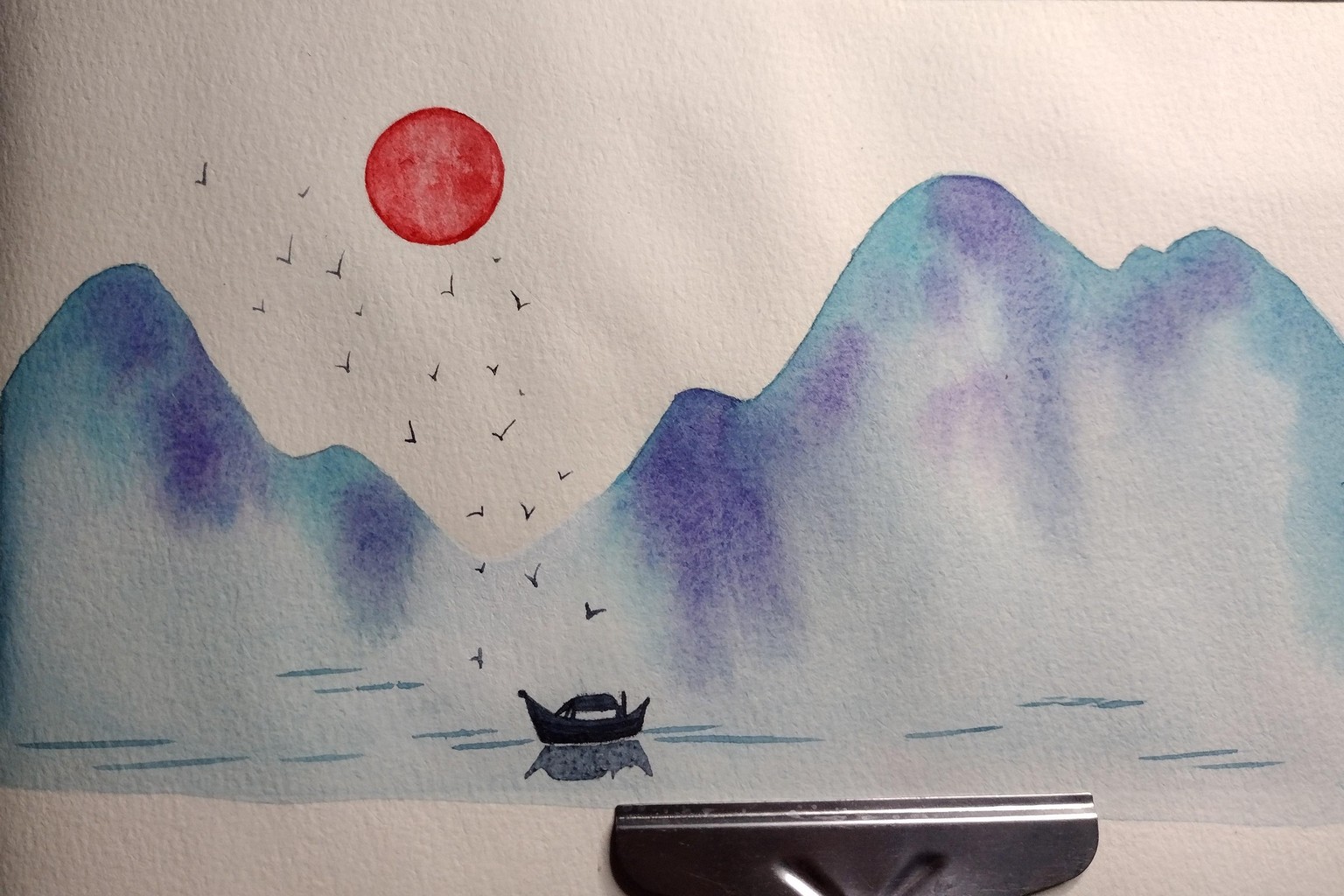 Chinese landscape for beginner - image 1 - student project