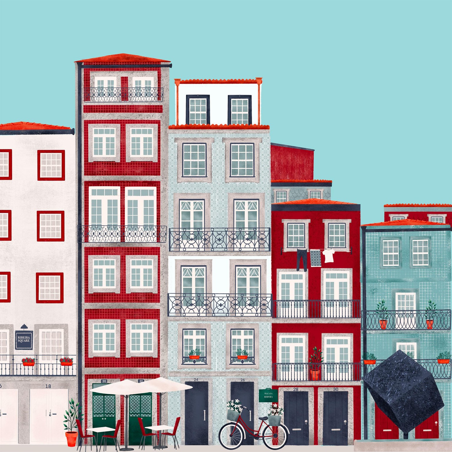 Ribeira Square, Porto - image 1 - student project