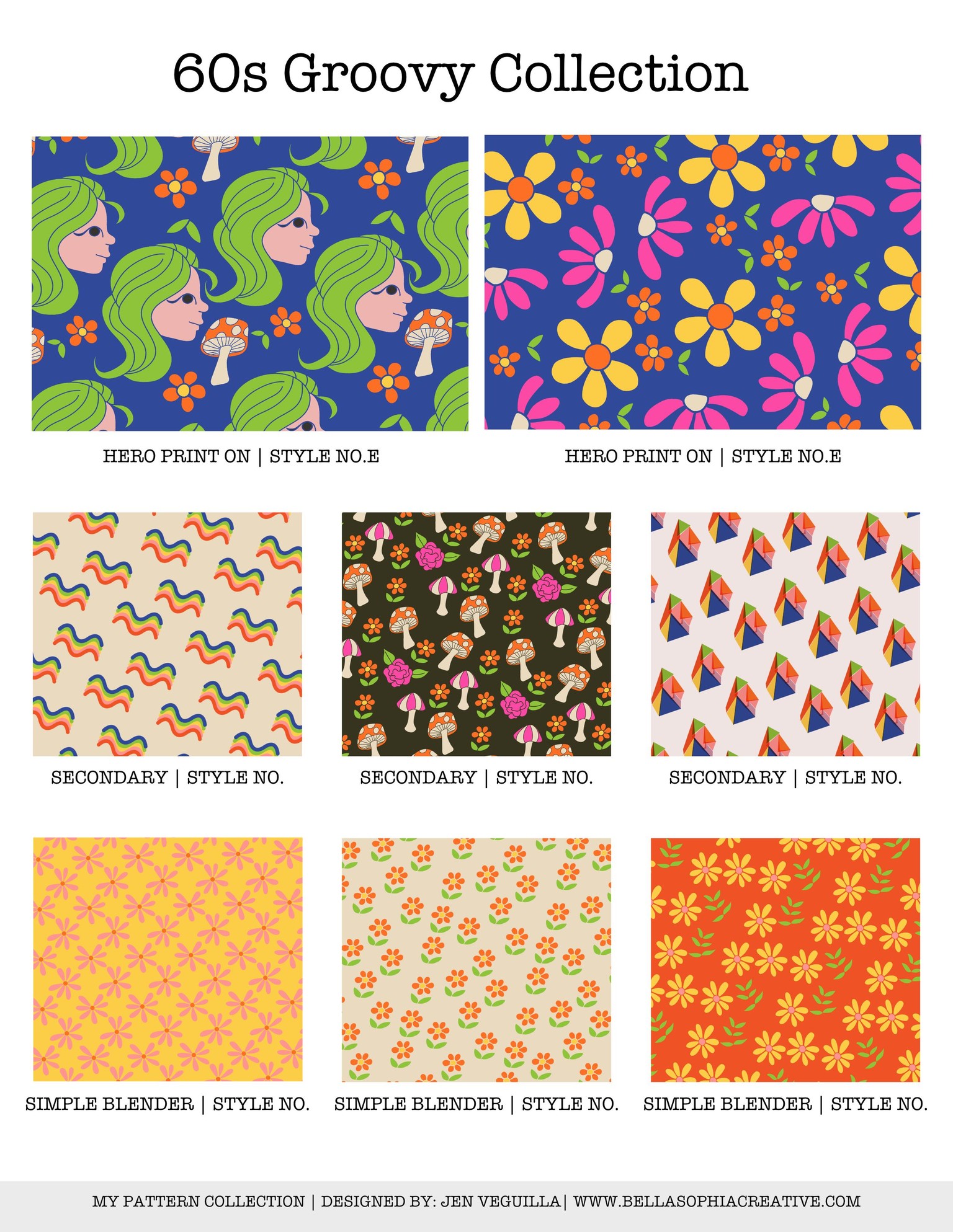 My 60s Groovy Collection - image 1 - student project