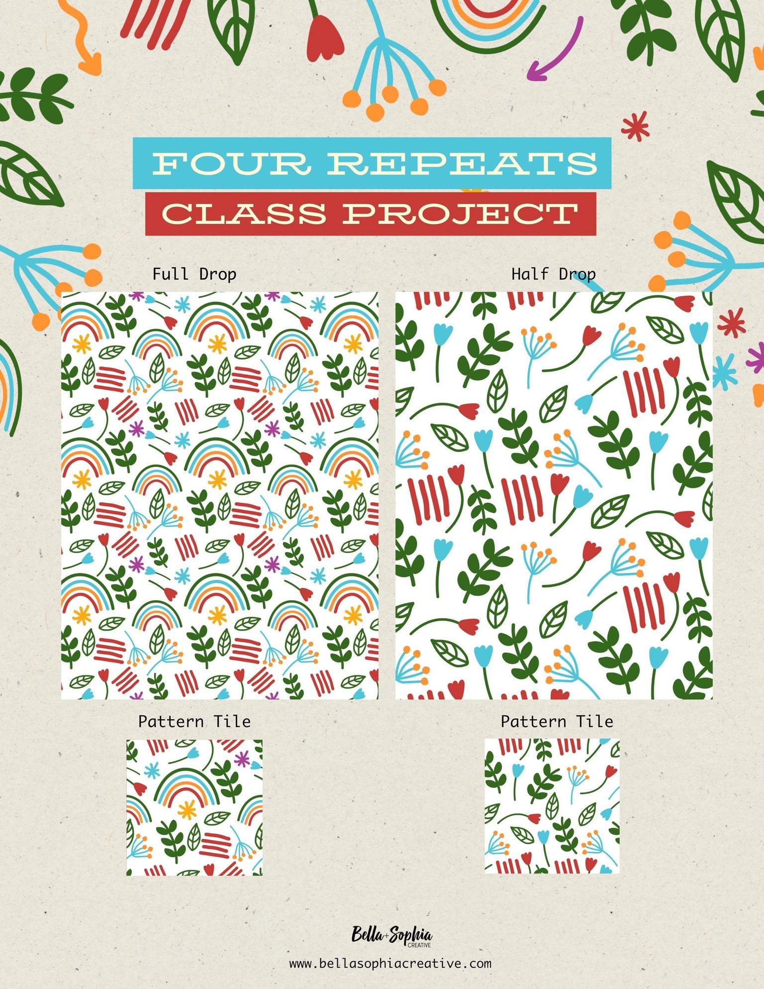 Surface Pattern Design Types - image 1 - student project