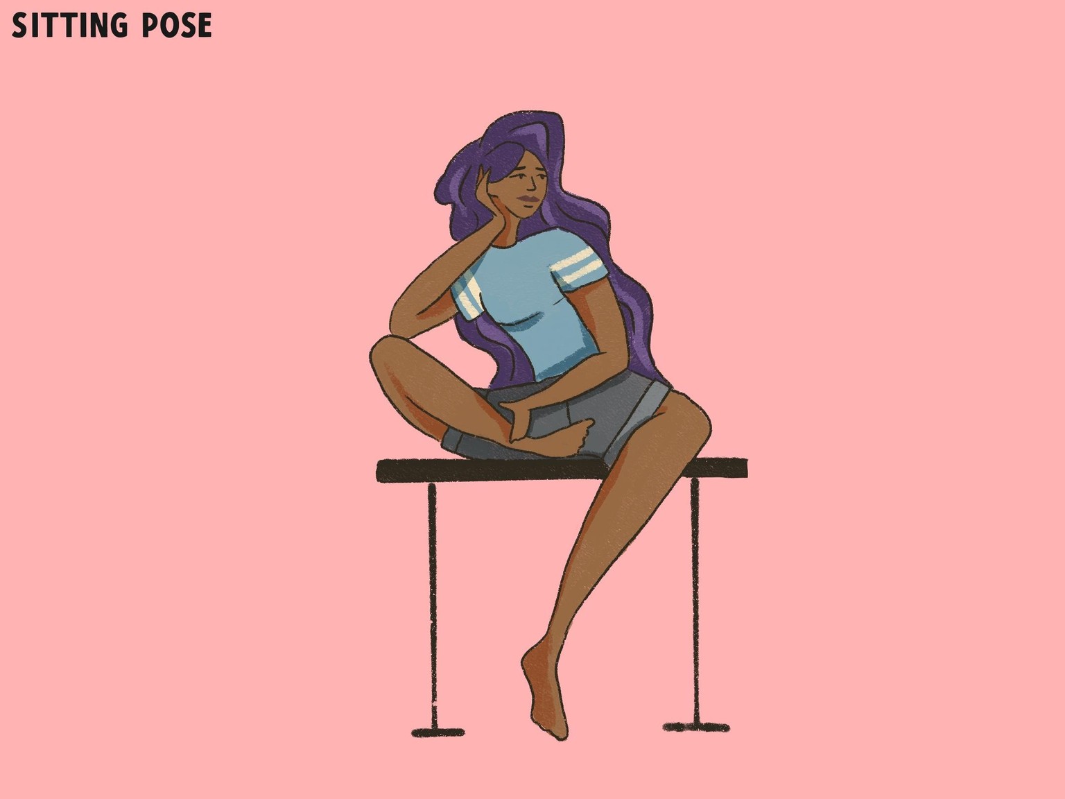 Character illustration : Summer Girls - image 6 - student project