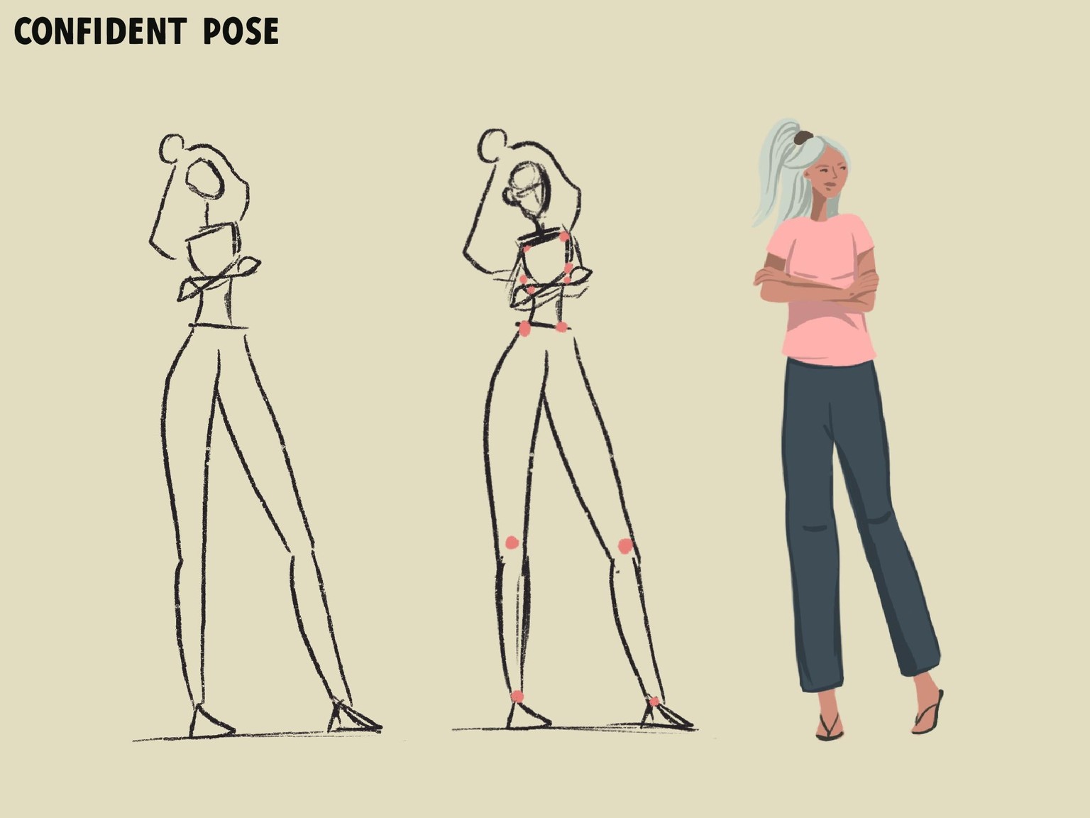 Character illustration : Summer Girls - image 4 - student project