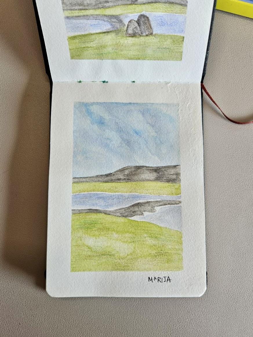 Mix Media Landscape - image 3 - student project