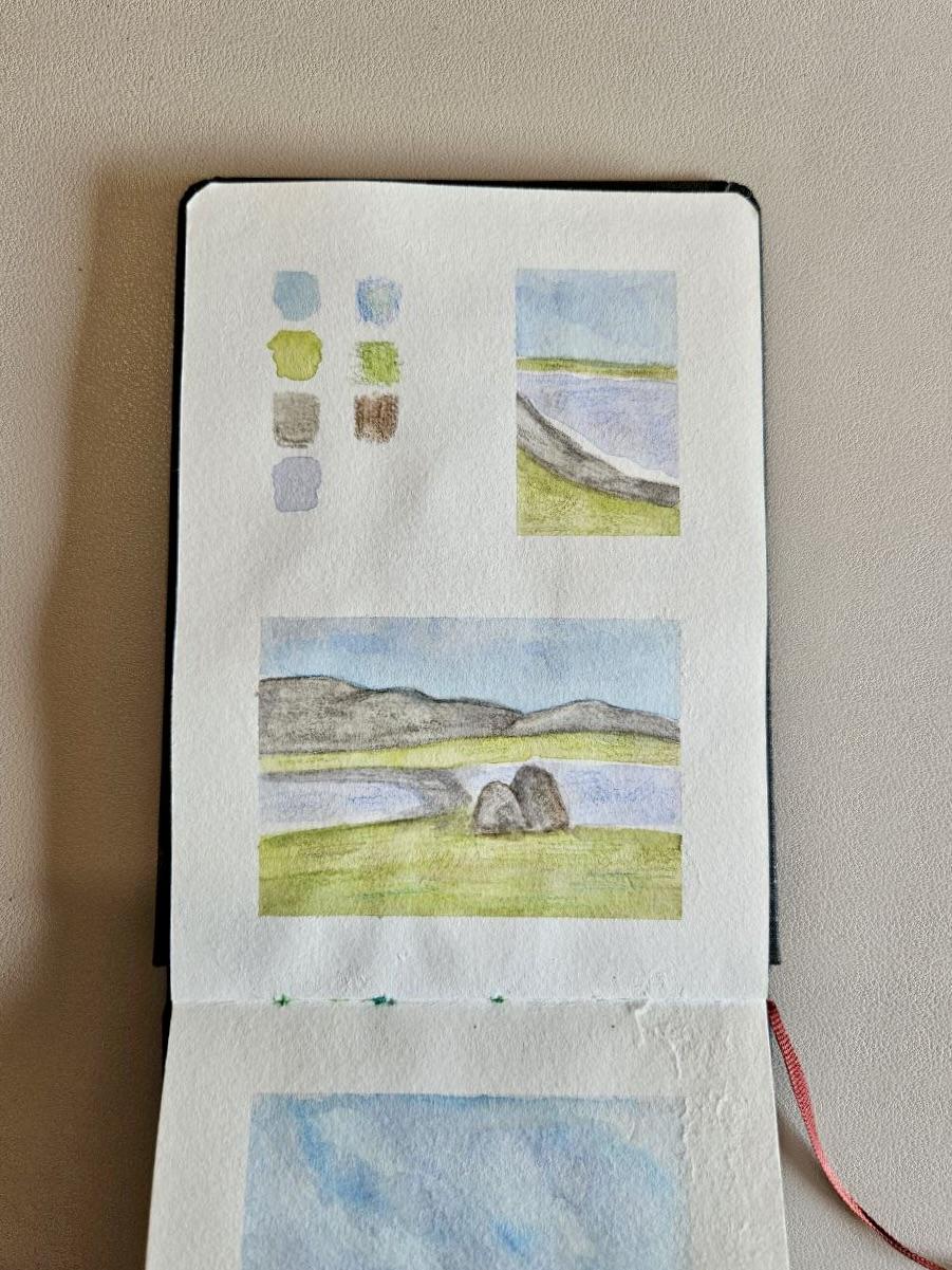 Mix Media Landscape - image 2 - student project