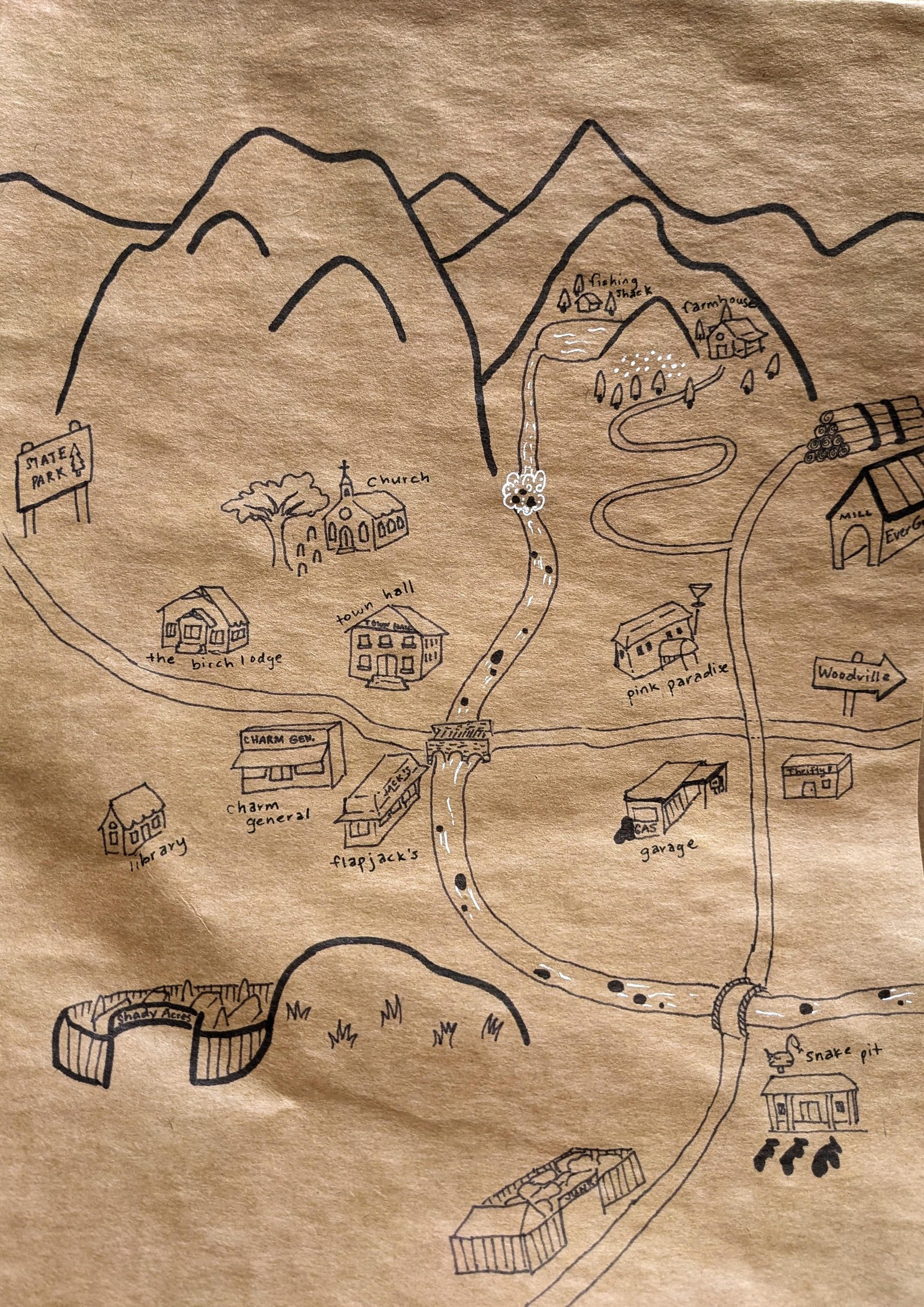 My imaginary map - image 1 - student project