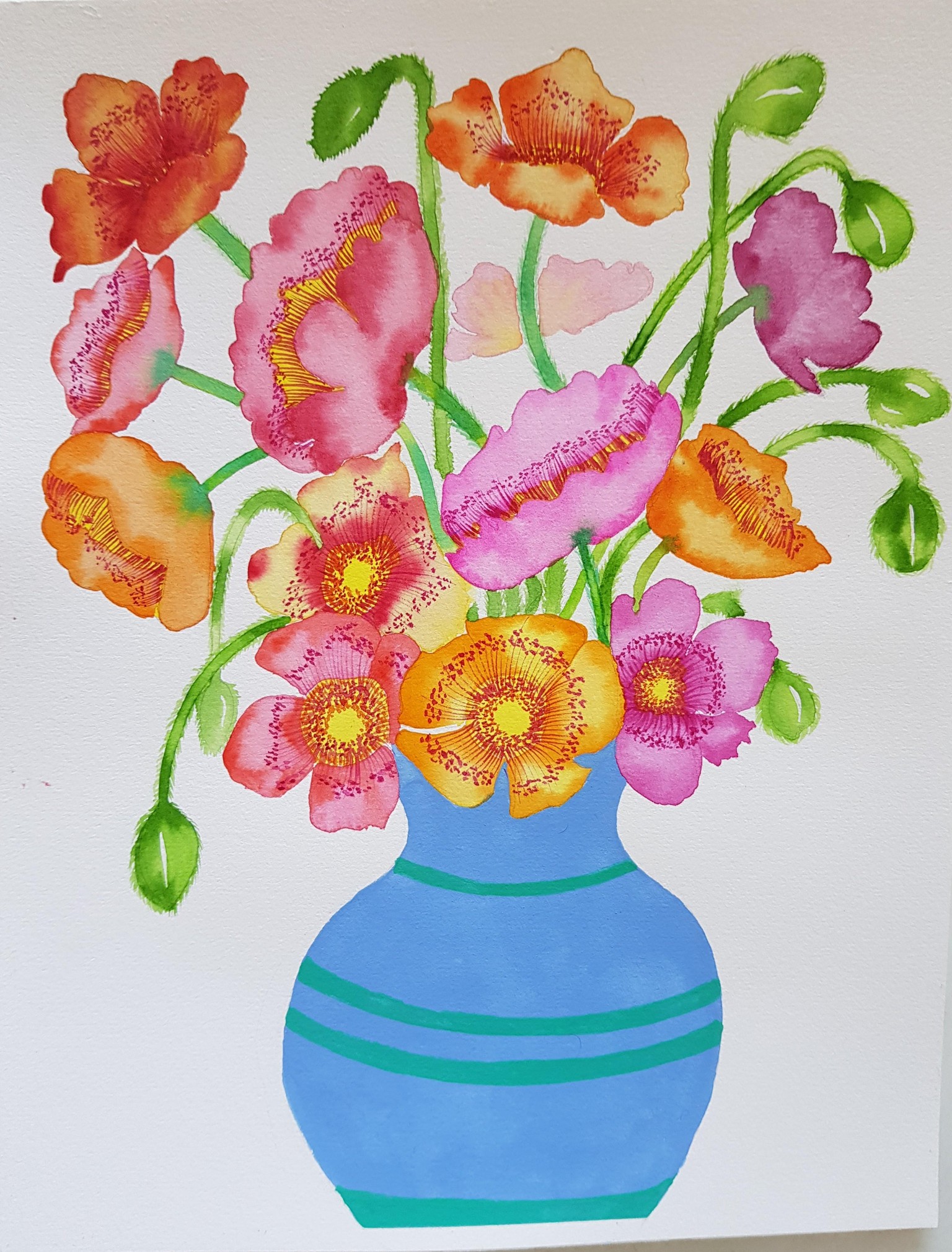 Iceland Poppies - image 2 - student project