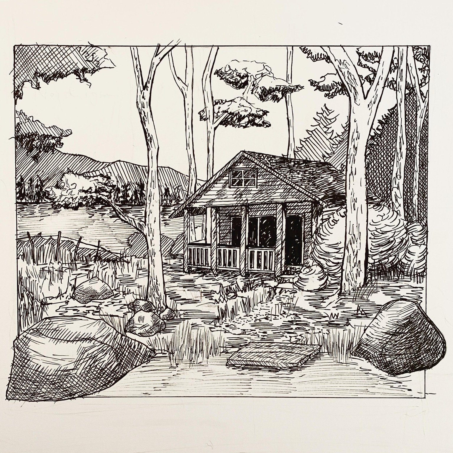 Pen Drawing - image 1 - student project