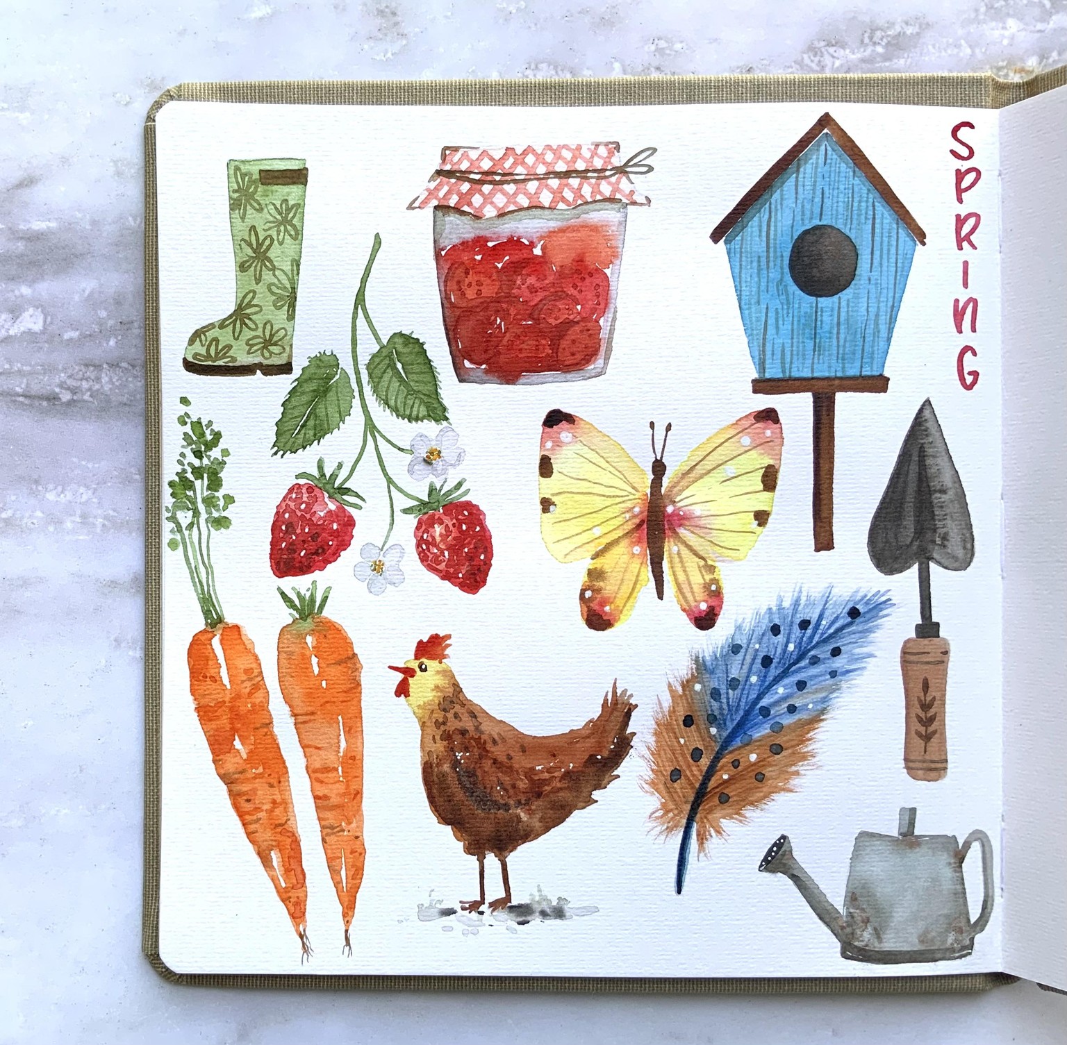 Sketchbook Practice Spring Edition - image 1 - student project