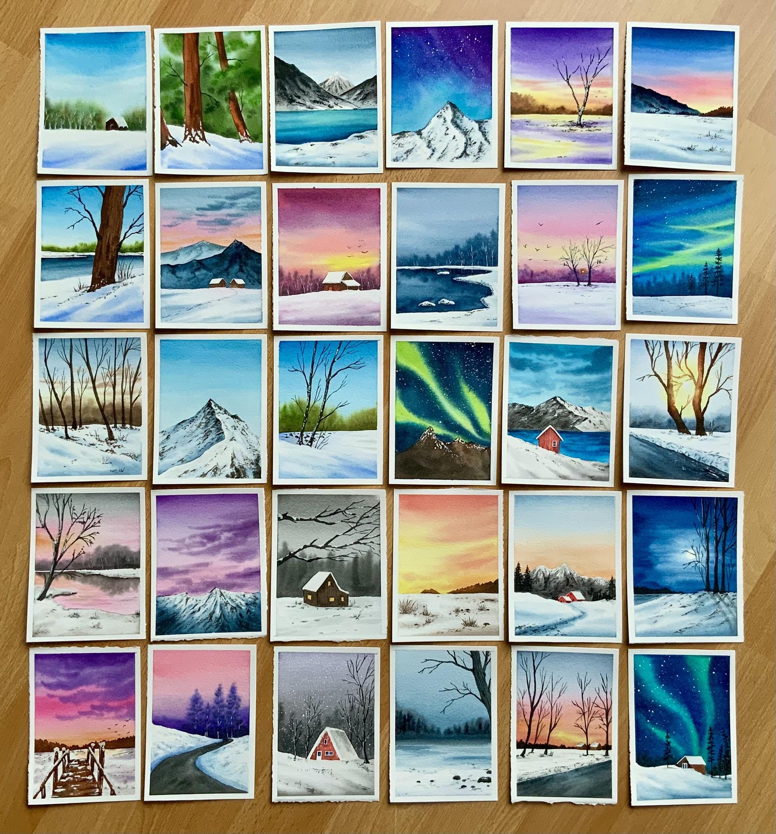 30 Winter Landscapes - image 1 - student project