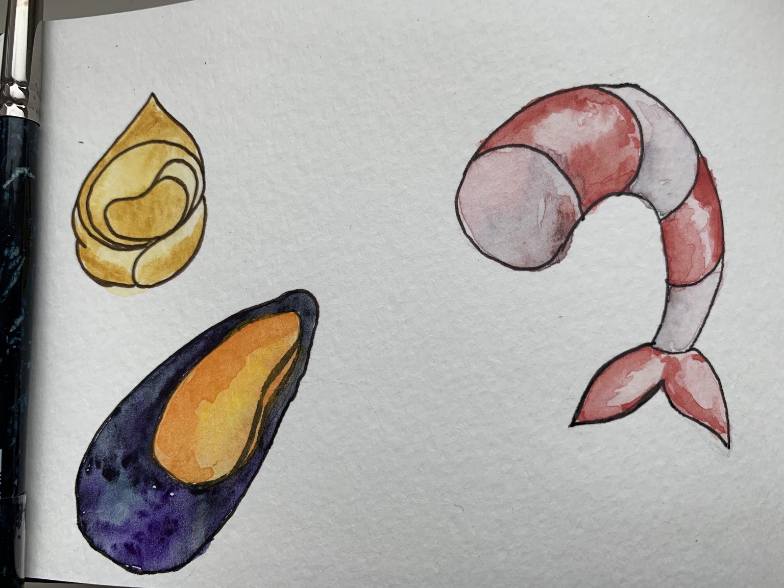 Food sketches - image 2 - student project