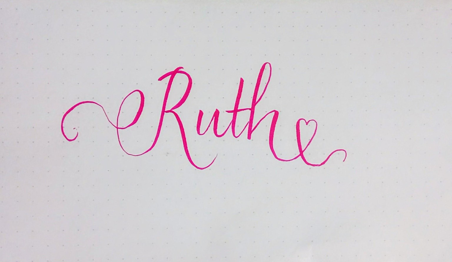 Brush Lettering for Beginners - image 1 - student project
