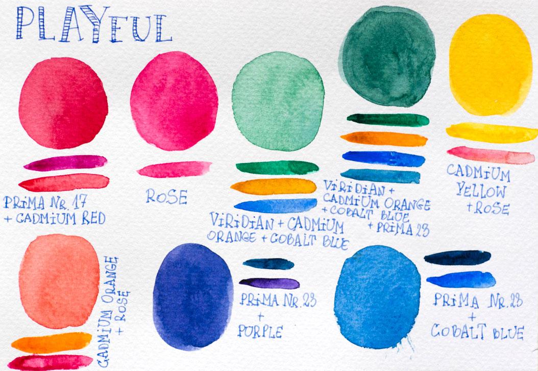 Watercolour wreath - image 7 - student project