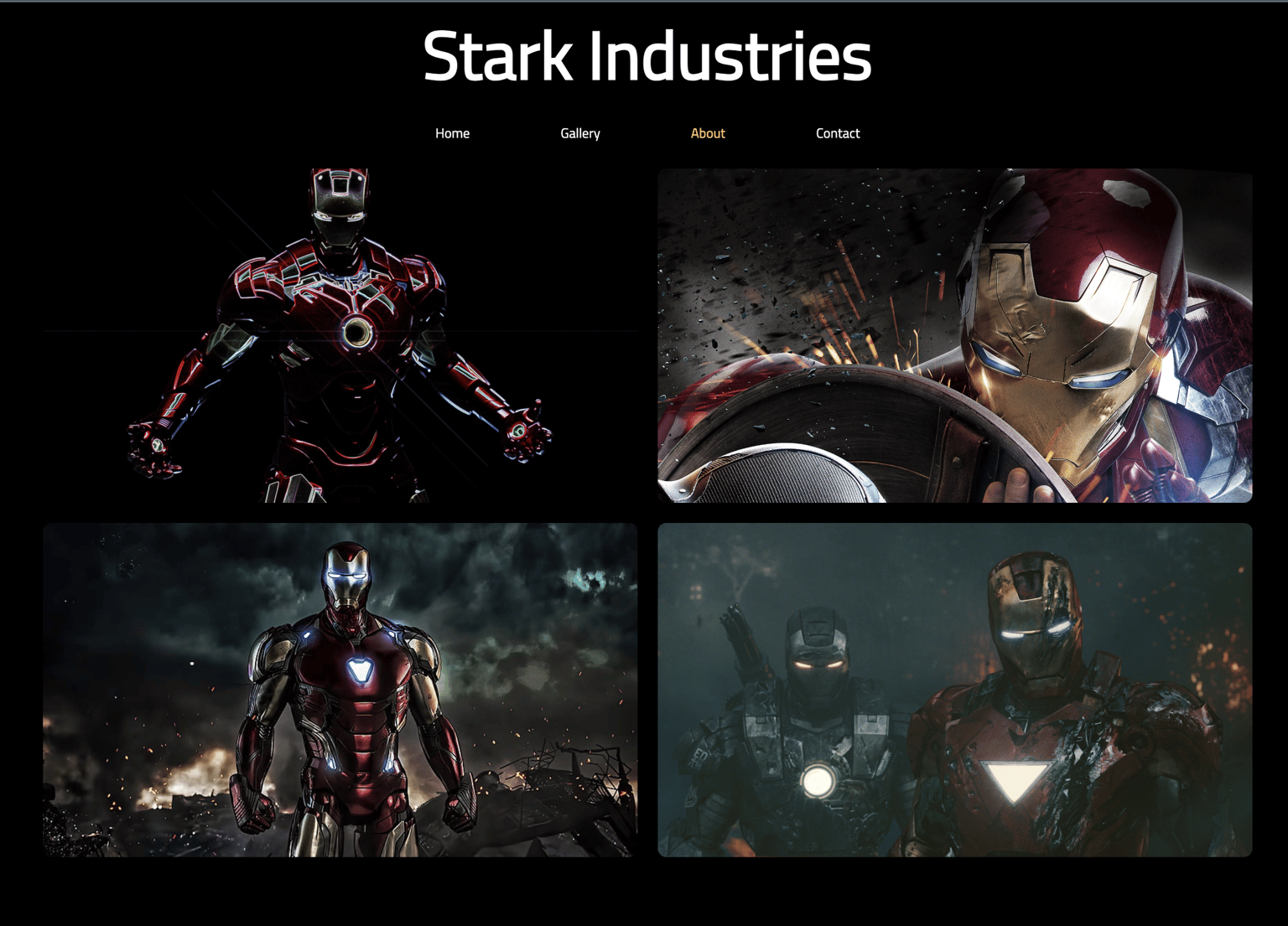 Stark Industries - image 2 - student project