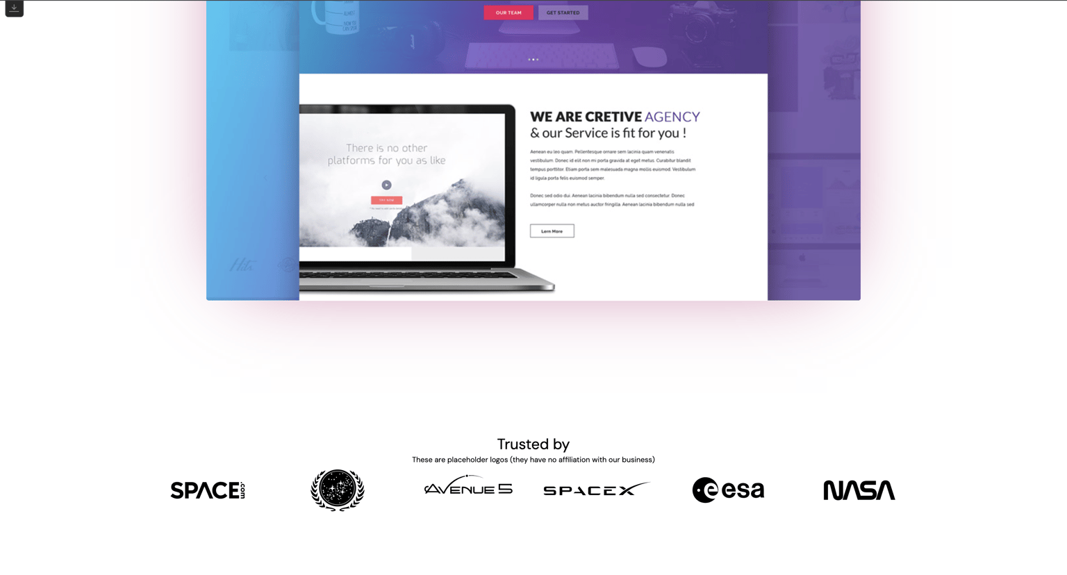 Home Page For a Company Called Nexteq - image 2 - student project