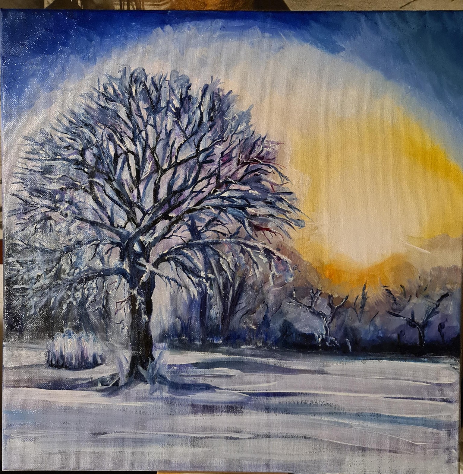 Winter landscape - image 3 - student project