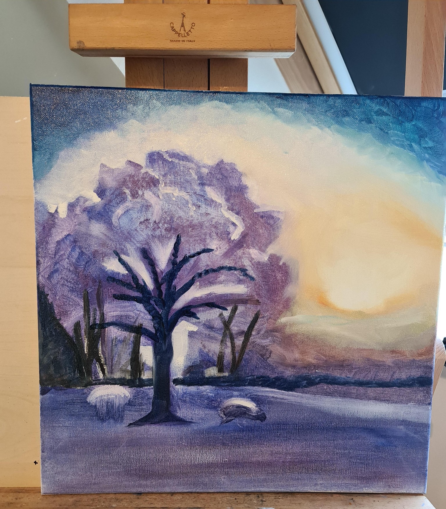 Winter landscape - image 1 - student project