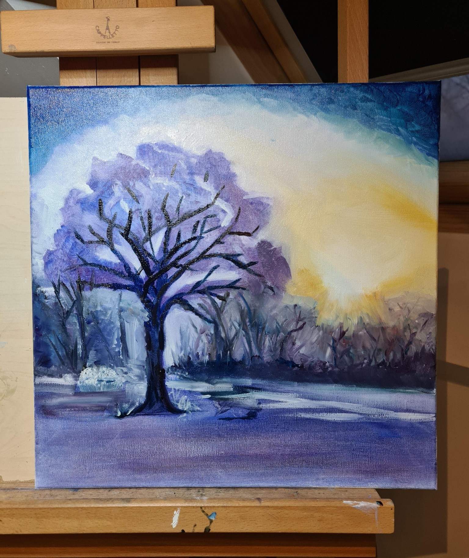 Winter landscape - image 2 - student project