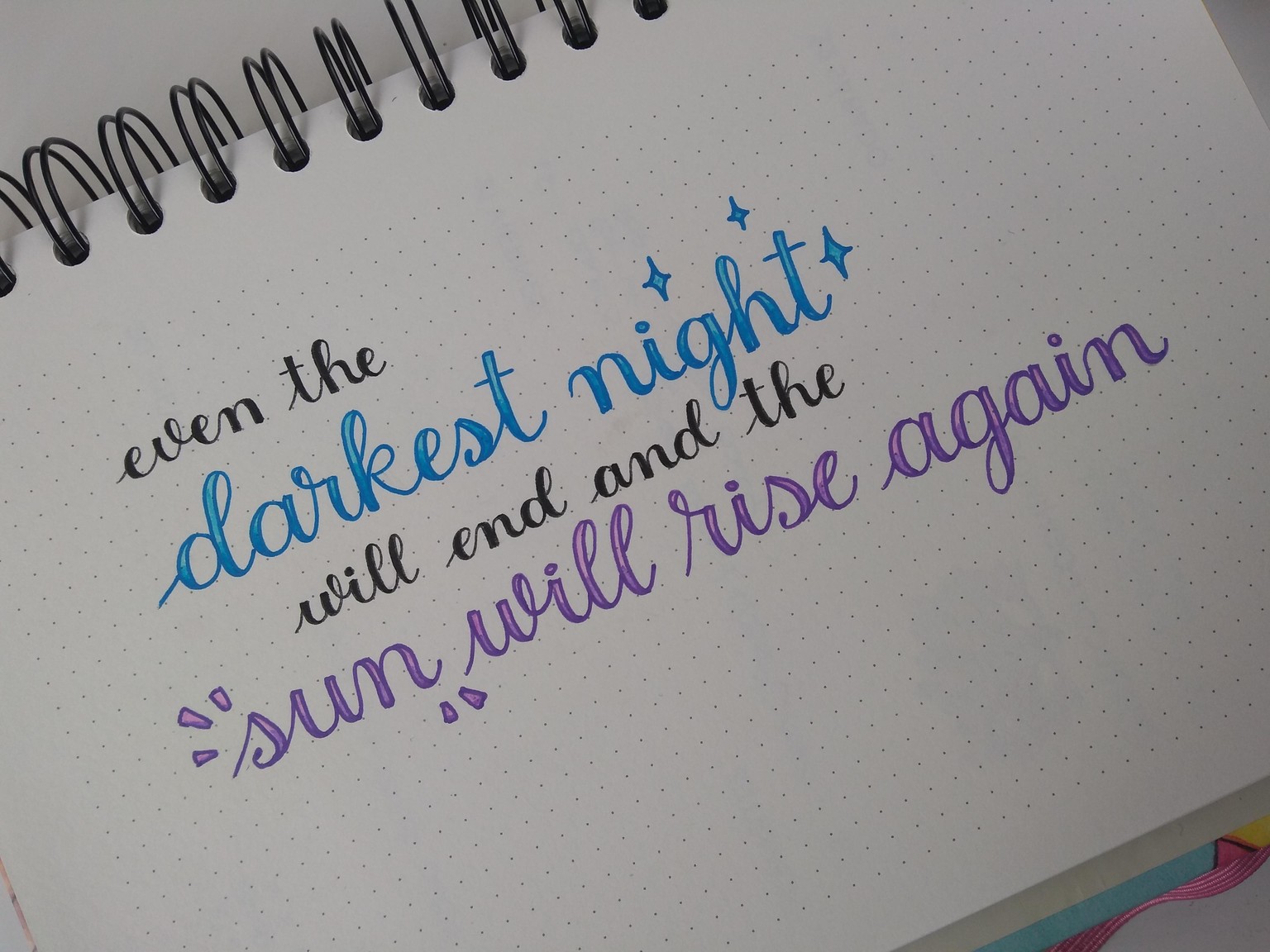 Faux calligraphy - Yainea - image 2 - student project