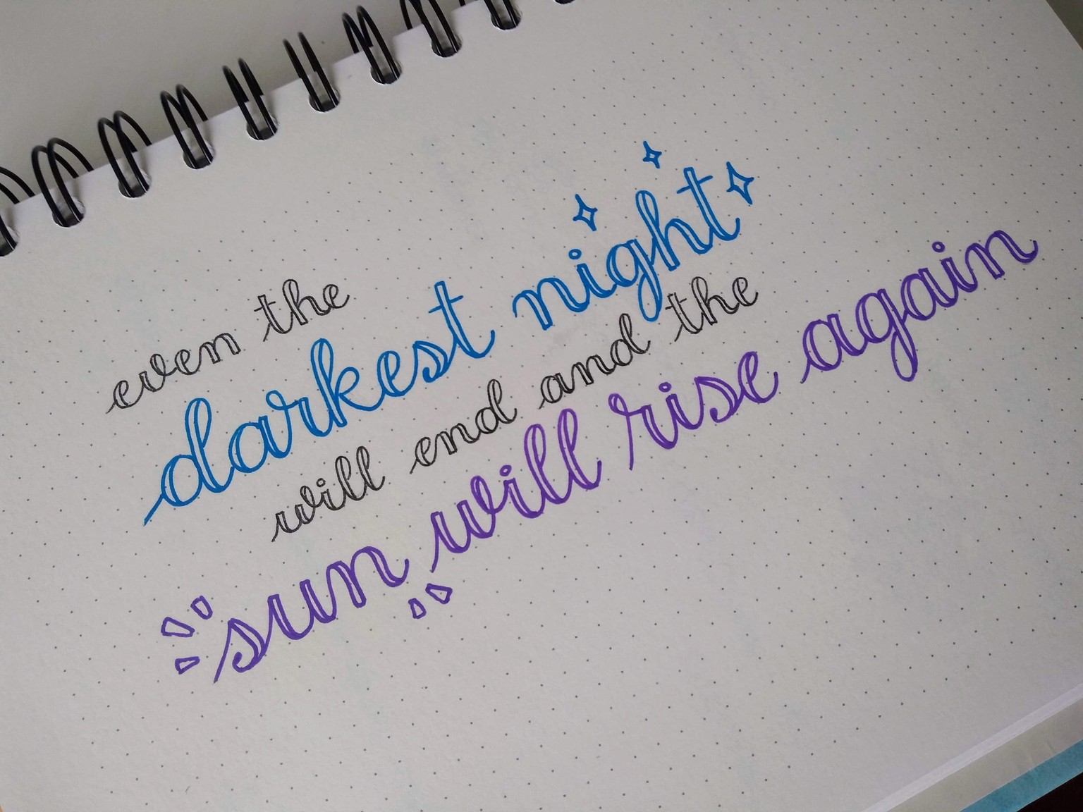 Faux calligraphy - Yainea - image 1 - student project