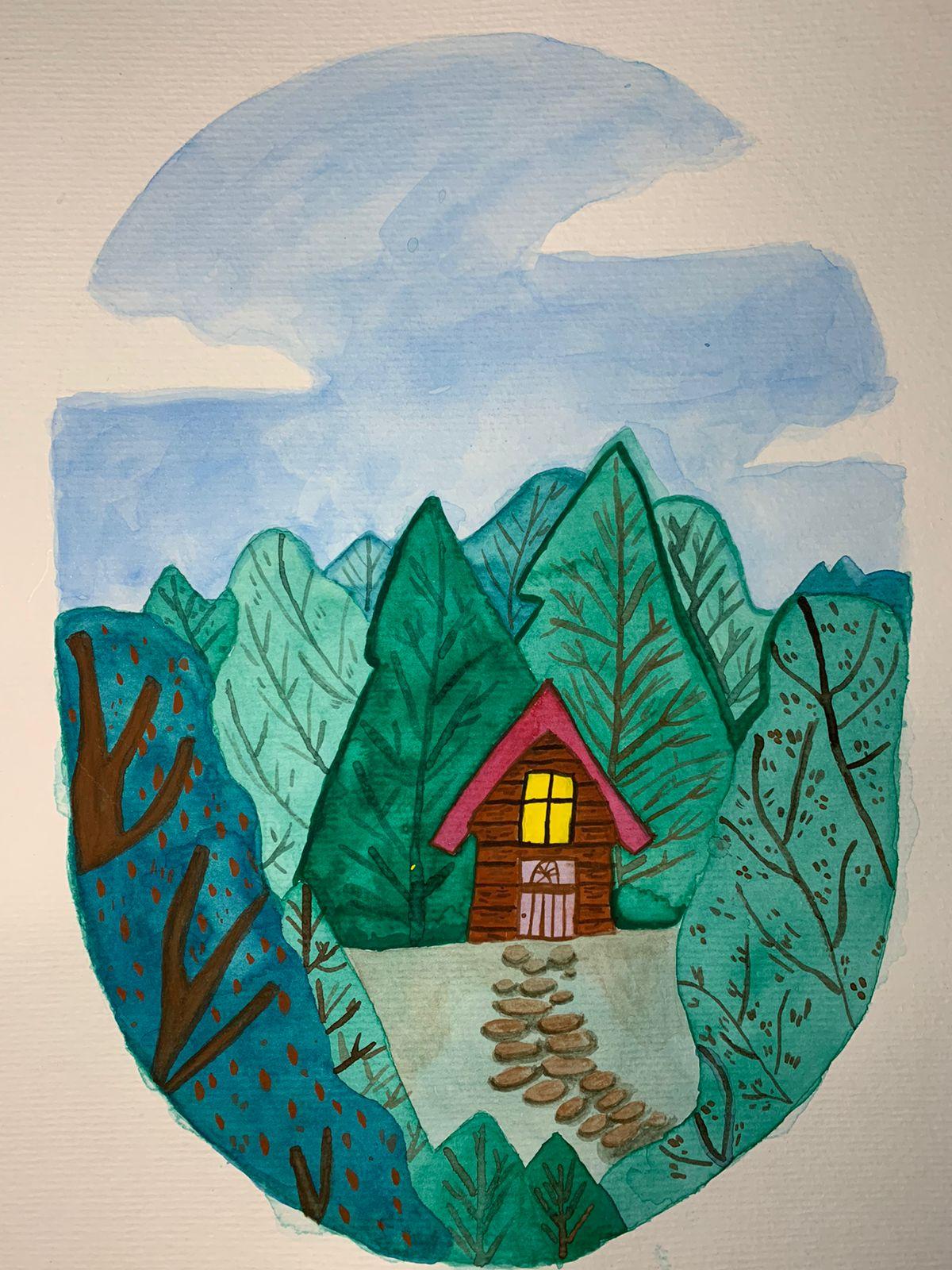 Experimento em aquarela - image 1 - student project