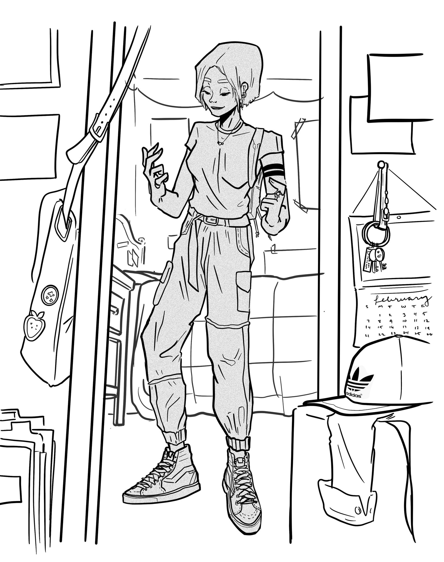 Picolo Clothing Class: Skater Girl - image 2 - student project