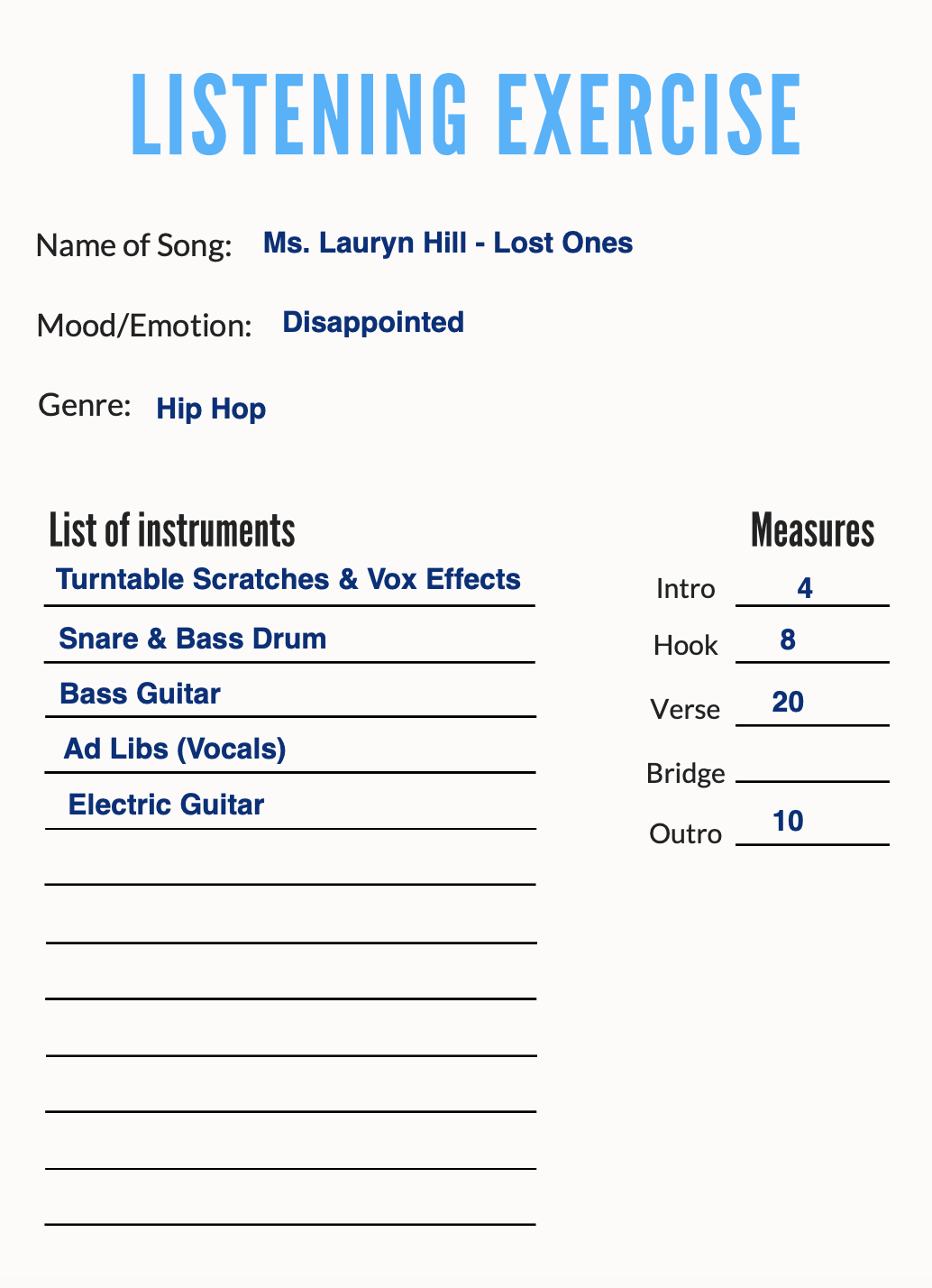 Beat Listening Exercise - image 3 - student project