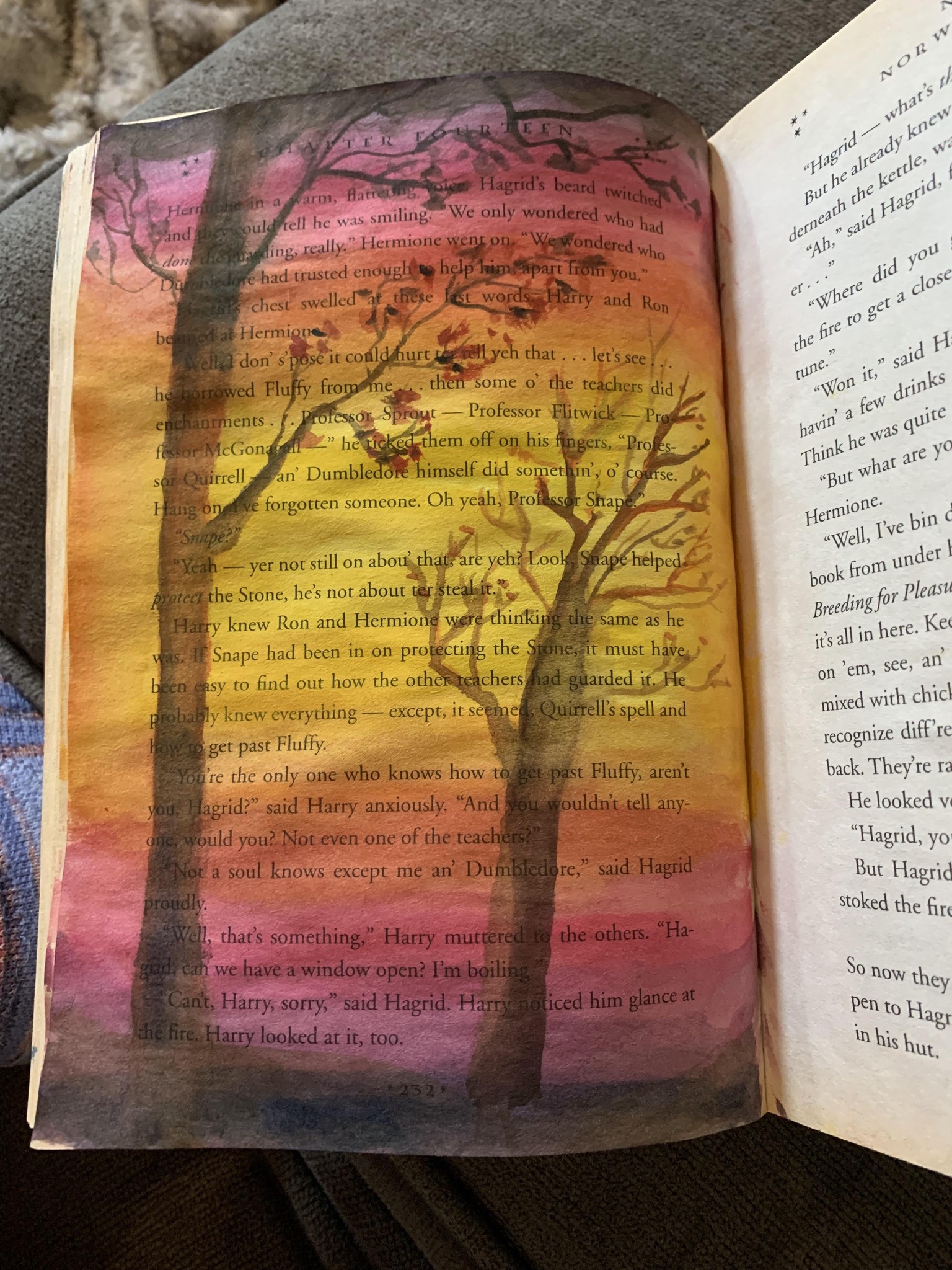 Painting on Novels with Watercolor - image 3 - student project